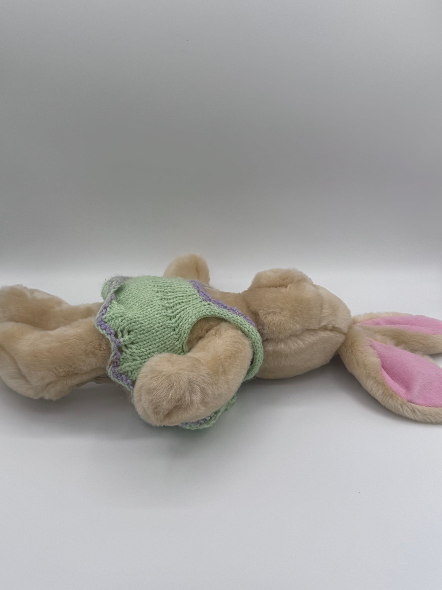 Bunny Rabbit Plush Green Dress Michaels 2004 Stuffed Animal