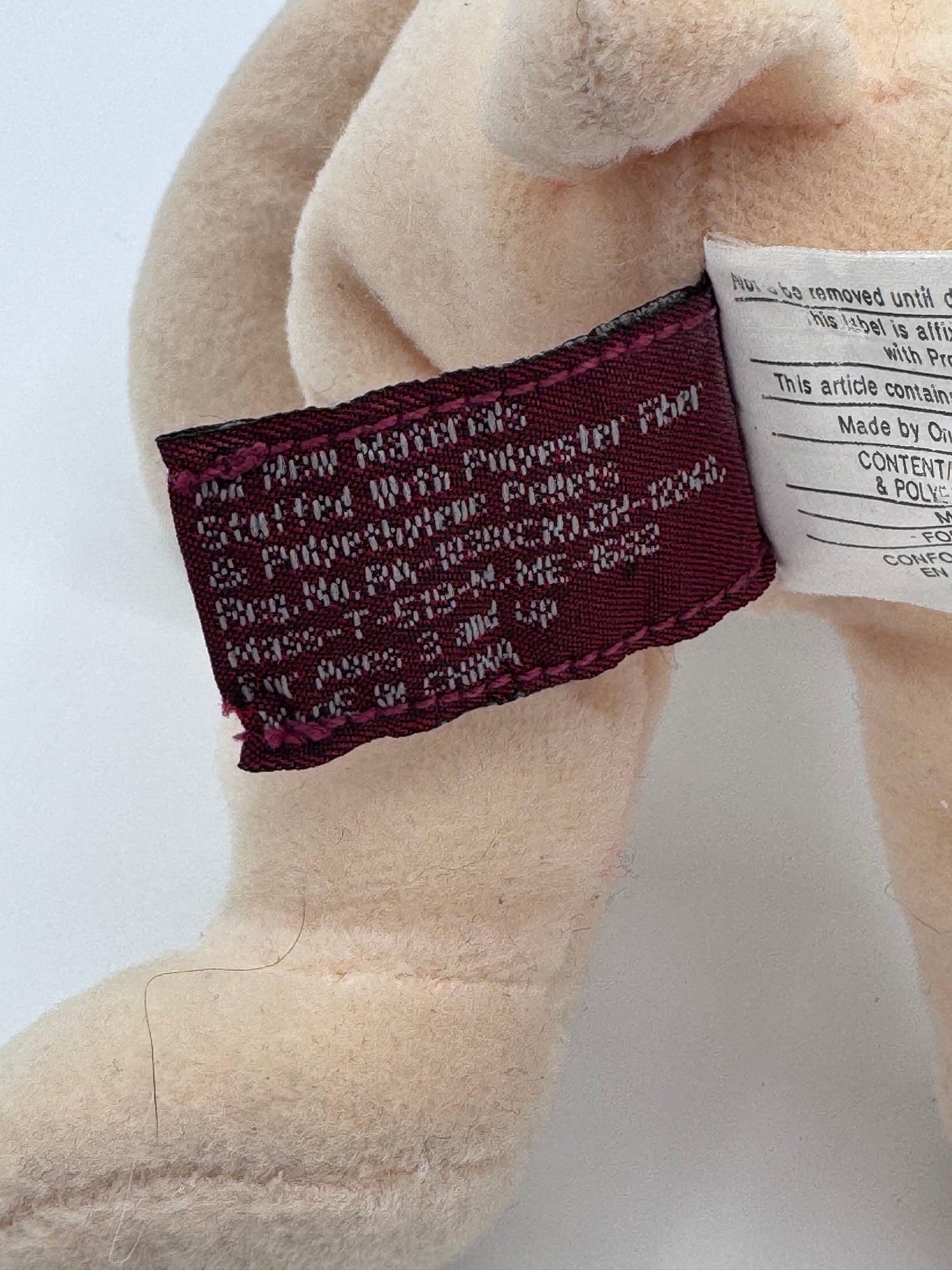 TC Dawson Beige Vintage Teddy Bear by Fiesta Lassies Green Hat