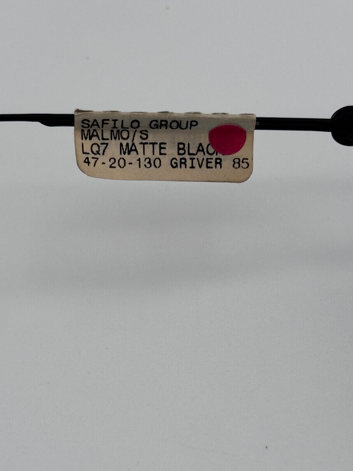 Blue Bay By Sifilo 90’s Black Wire Made in Italy Vintage Sunglasses NOS Malmo/S Black