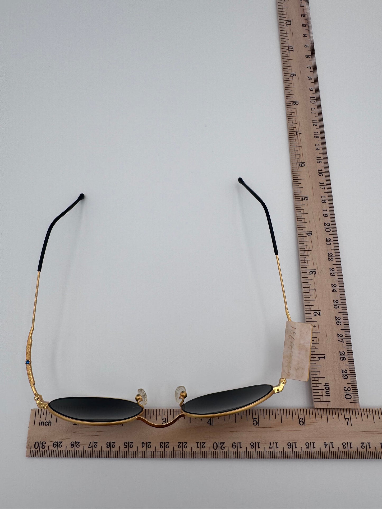 Blue Bay By Sifilo 90’s Gold Wire Made in Italy Vintage Sunglasses NOS Cincinnati/S