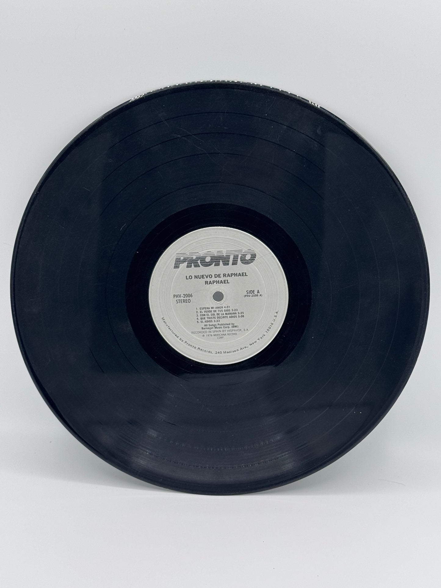 Yo Canto Franco 1980’s Vintage Vinyl Record