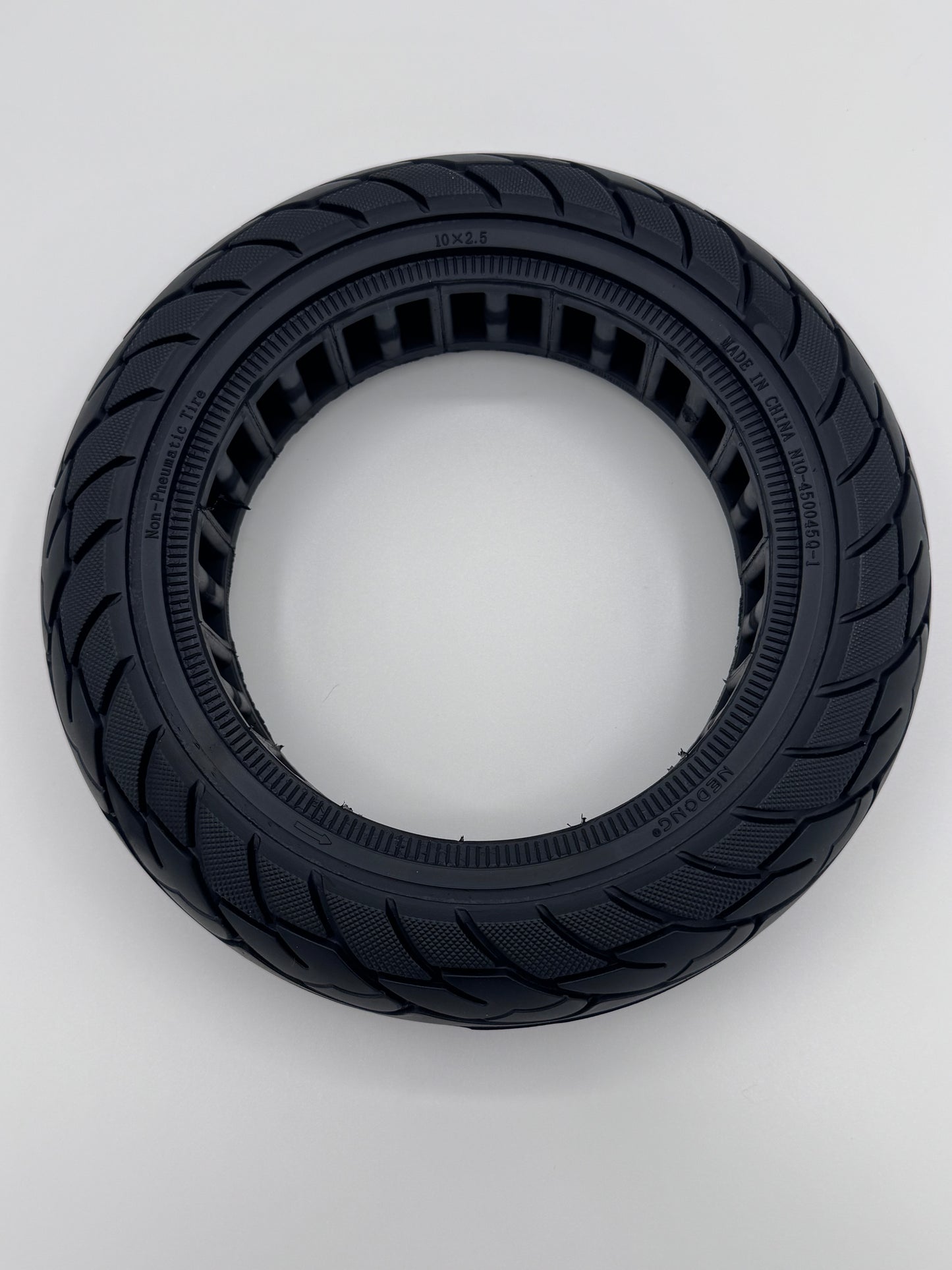 Brand New 10 x 2.5 N10-450045 Q-1 Rubber Tire for Scooter - 1 Tire