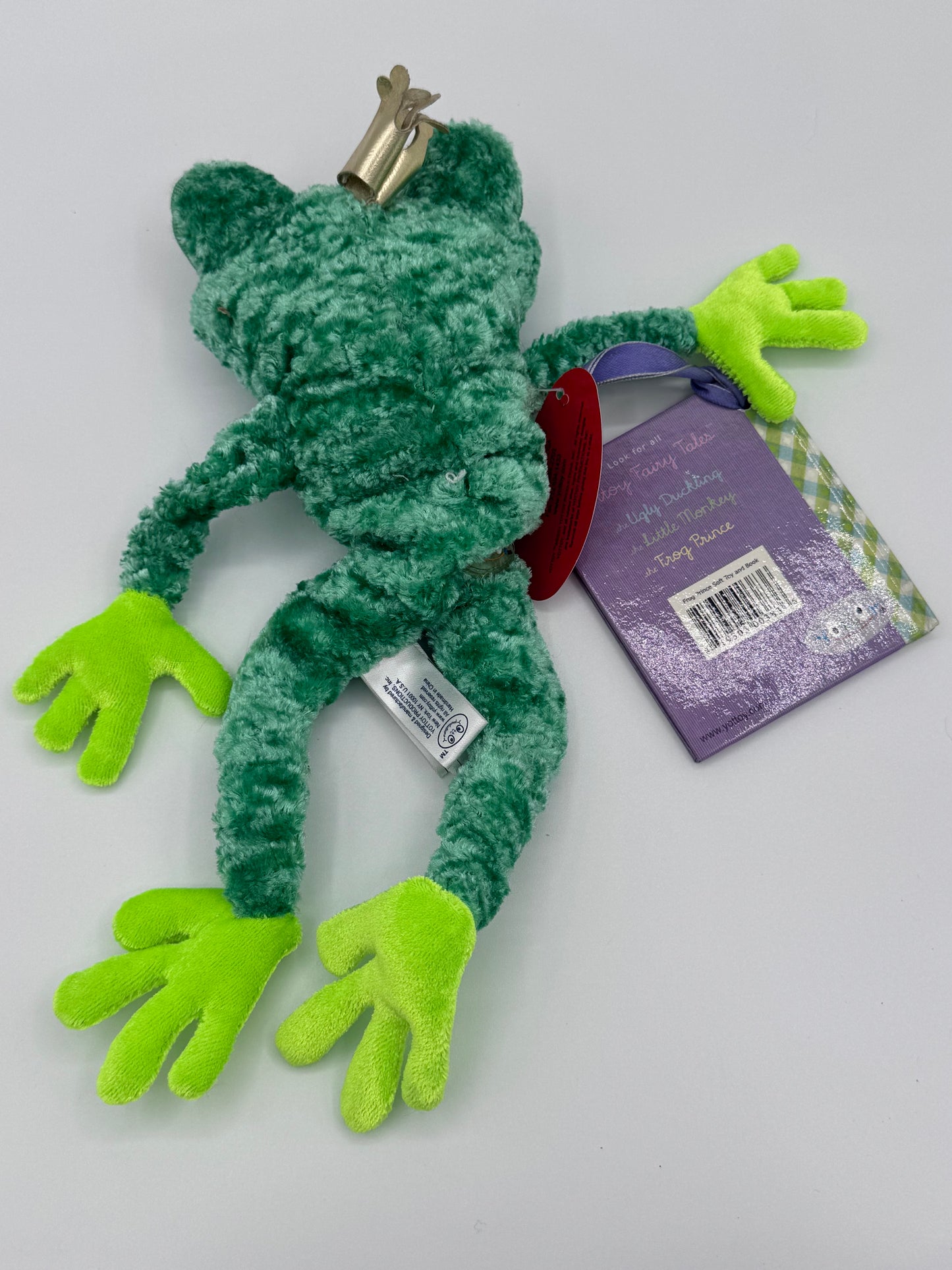 Frog FairyTales The Frog Prince Stuffed Animal and Book