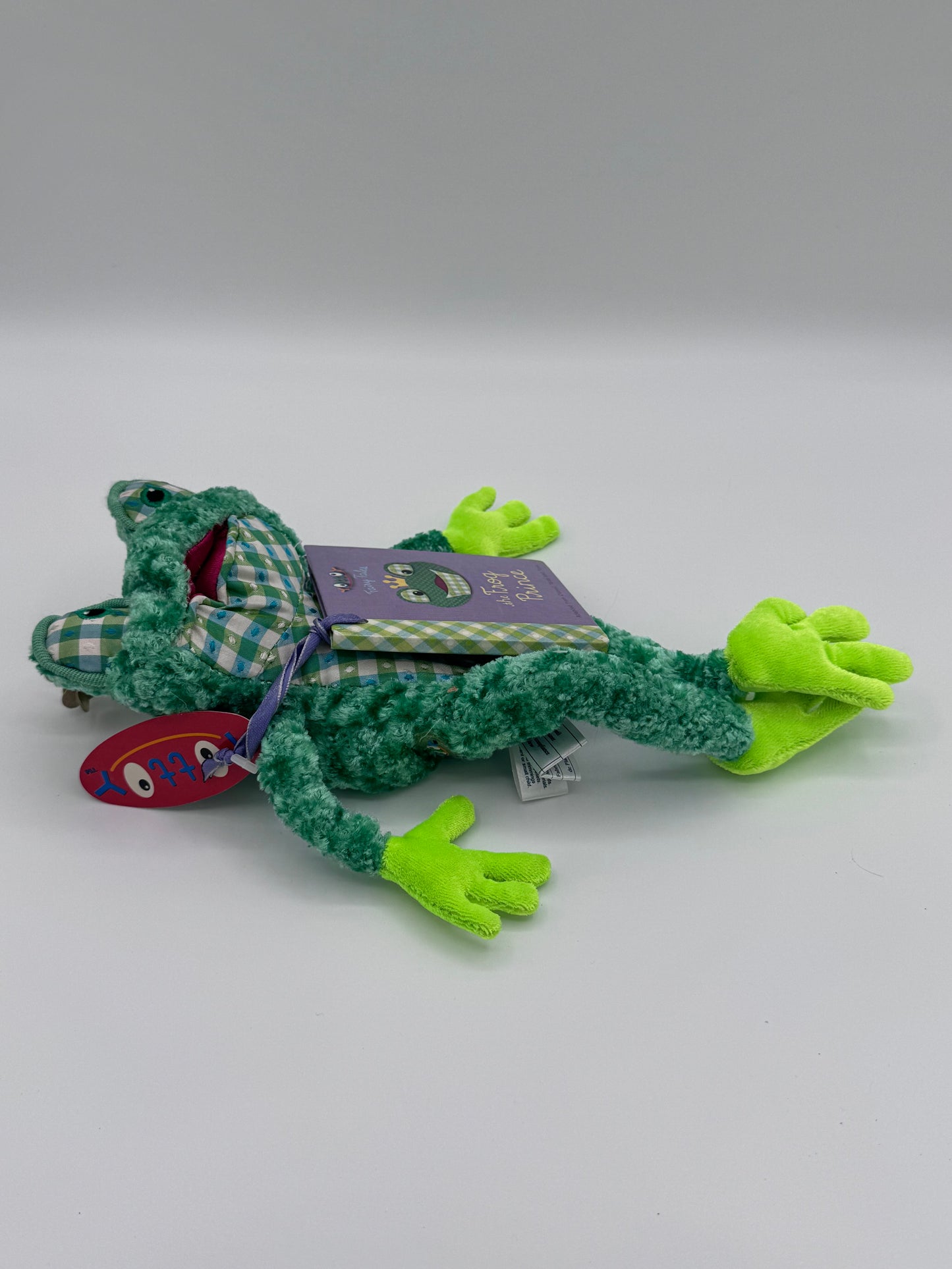 Frog FairyTales The Frog Prince Stuffed Animal and Book