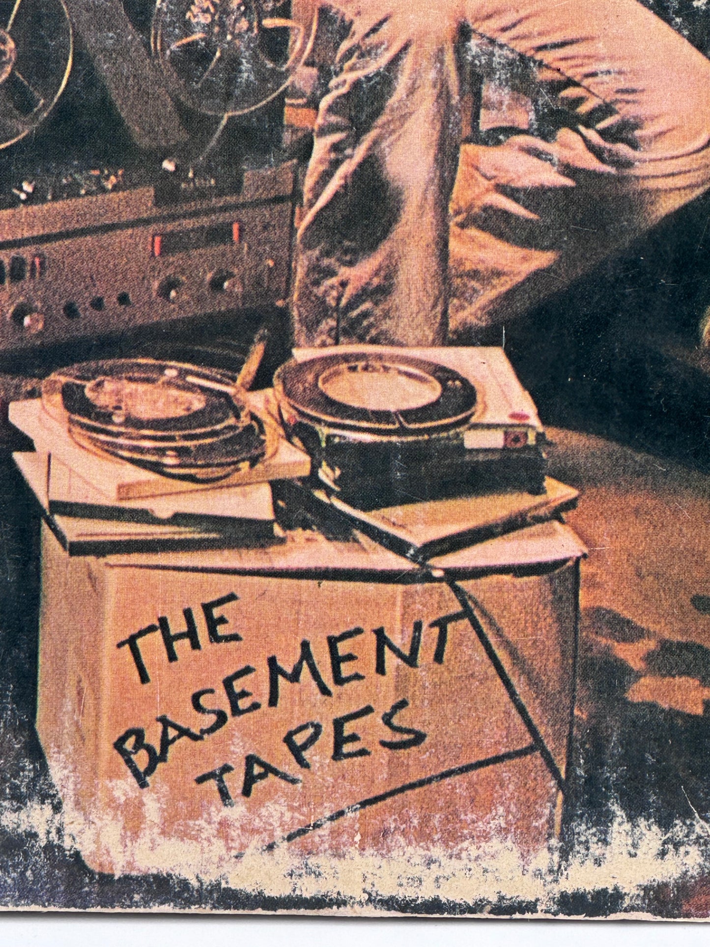 Bob Dylan & The Band The Basement Tapes 1975 Vintage Vinyl Record