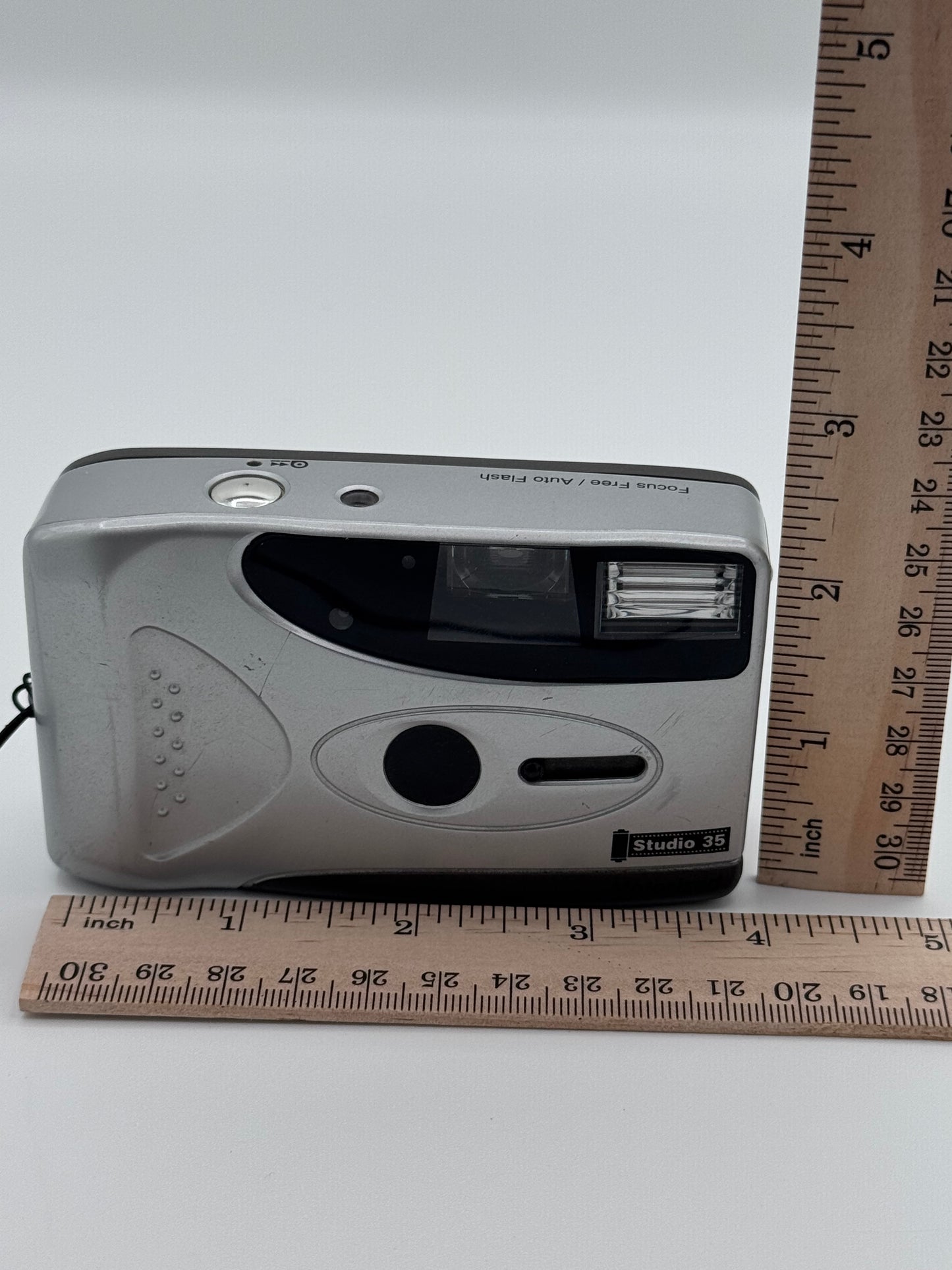 Studio 35 Auto Flash Vintage Silver Camera