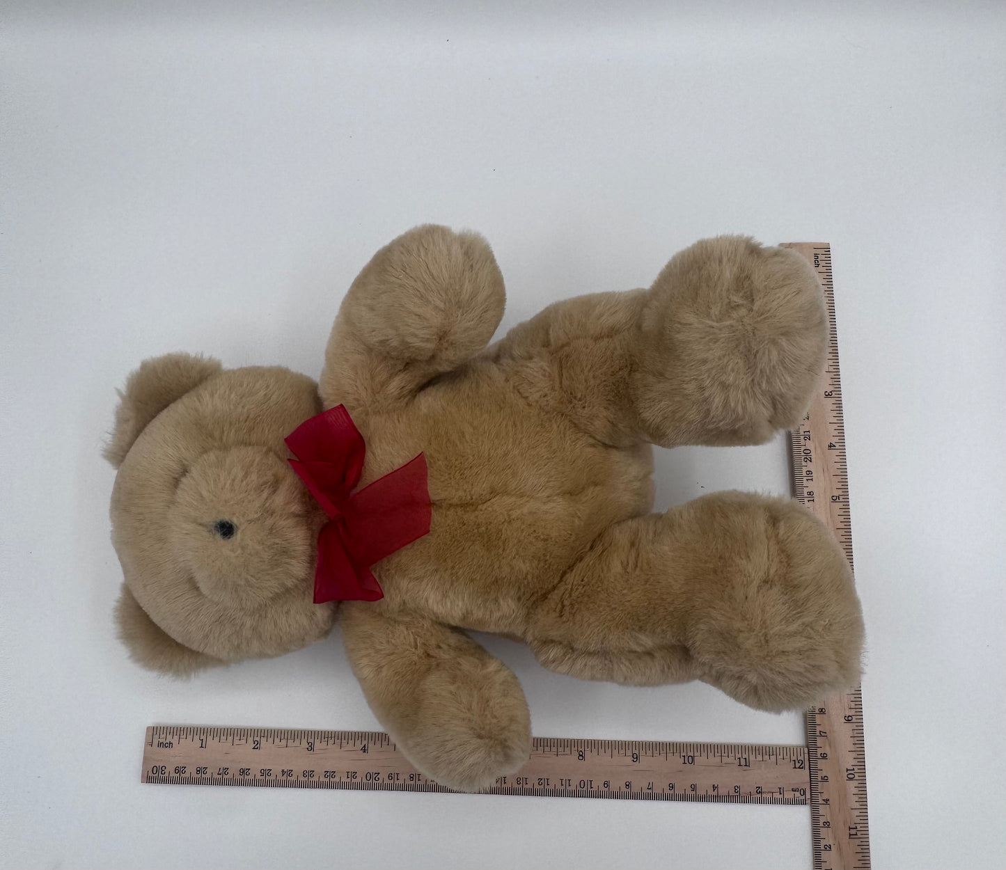 Brown Teddy Bear Red Bow 2004 Michaels