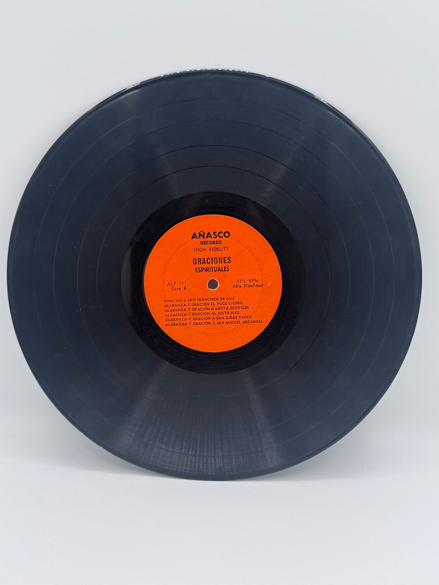 Hermano Moises San Francisco de Asis Oraciones Alabanzas Espirituales 1960 Vintage Vinyl Record