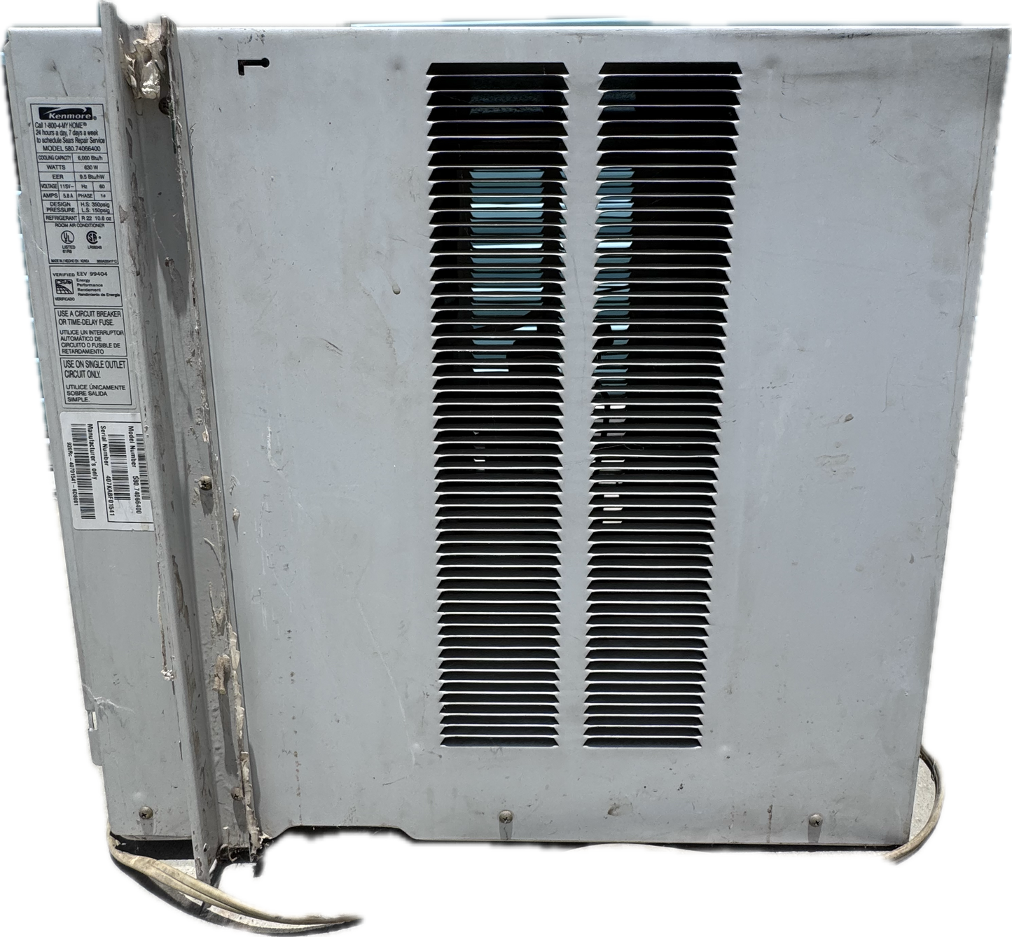 Kenmore Room AC Air Conditioner Unit