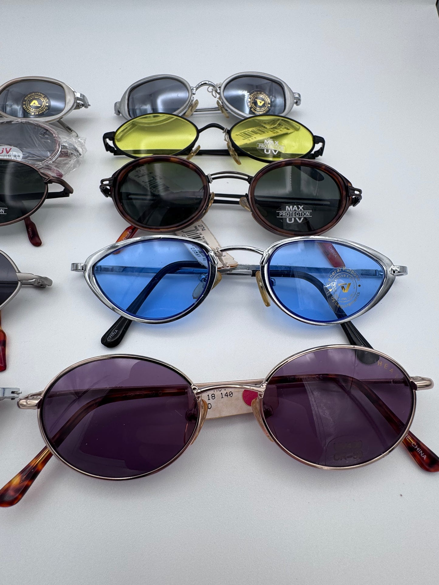 Fashion Sunglasses Eyewear Metal Frame Set of 10 Mixed Assorted Styles and Colors Lot 3
