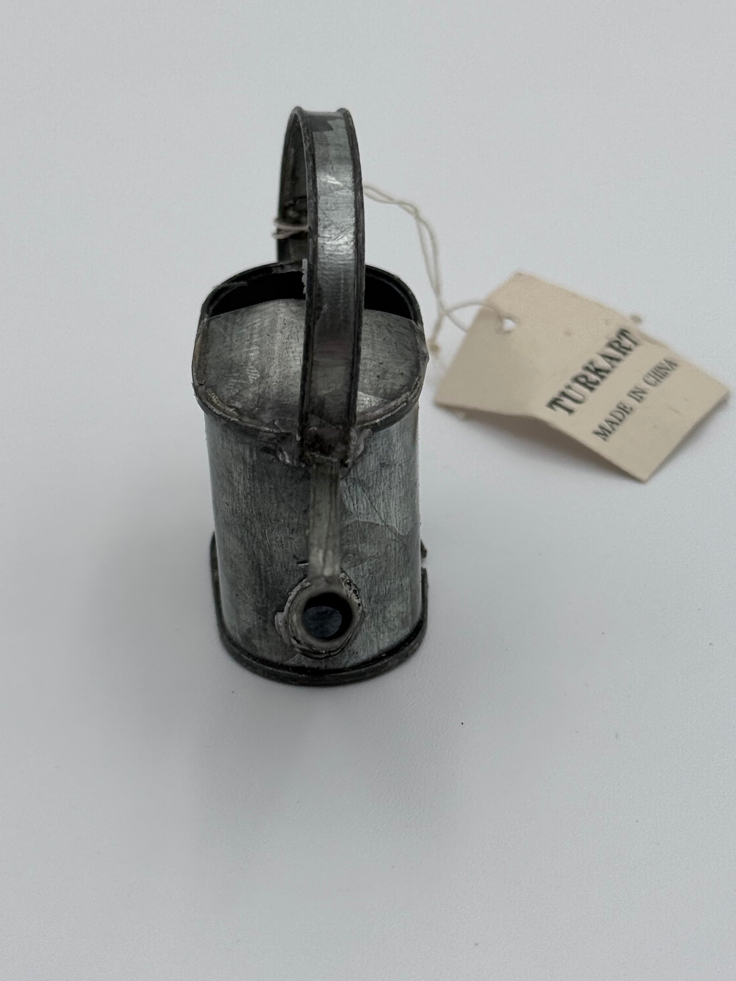 Dollhouse Teeny Tiny Watering Can Vintage Tin Metal