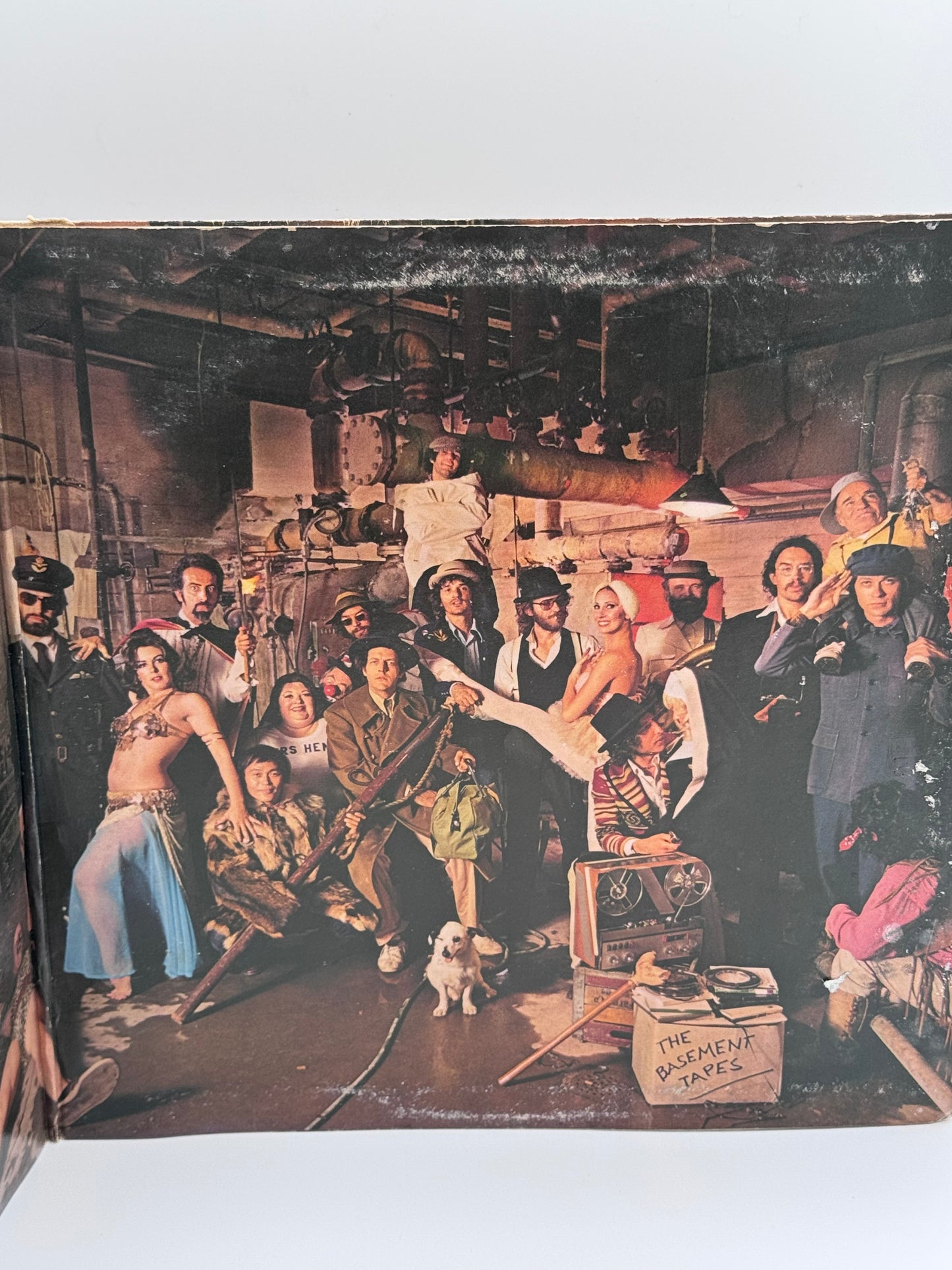 Bob Dylan & The Band The Basement Tapes 1975 Vintage Vinyl Record