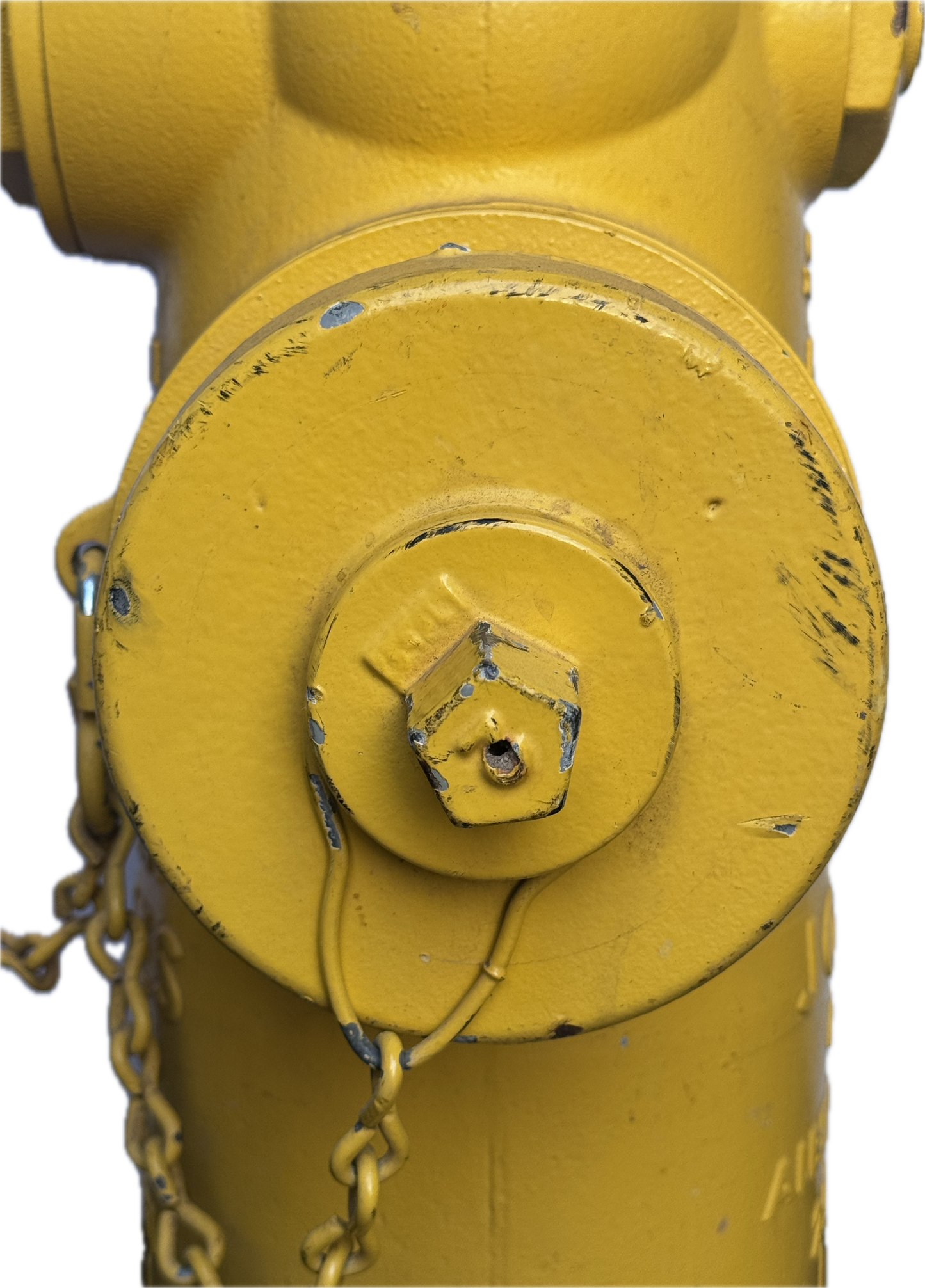 2018 Yellow Fire Hydrant