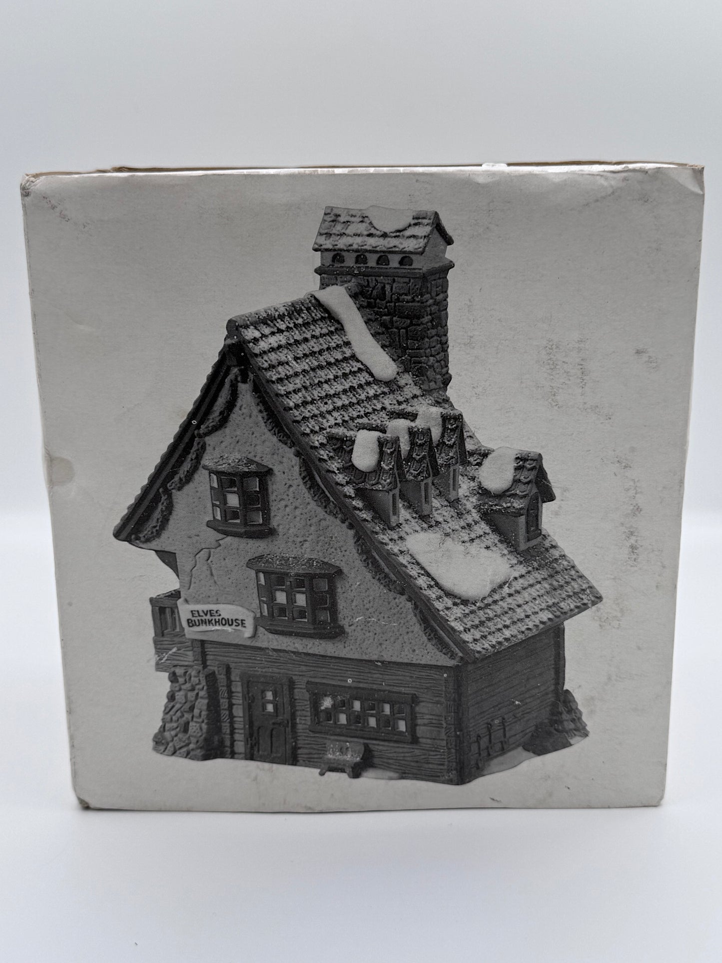 Heritage Village Collection North Pole Series Elf Bunkhouse Vintage 1990 Dept 56 Christmas House