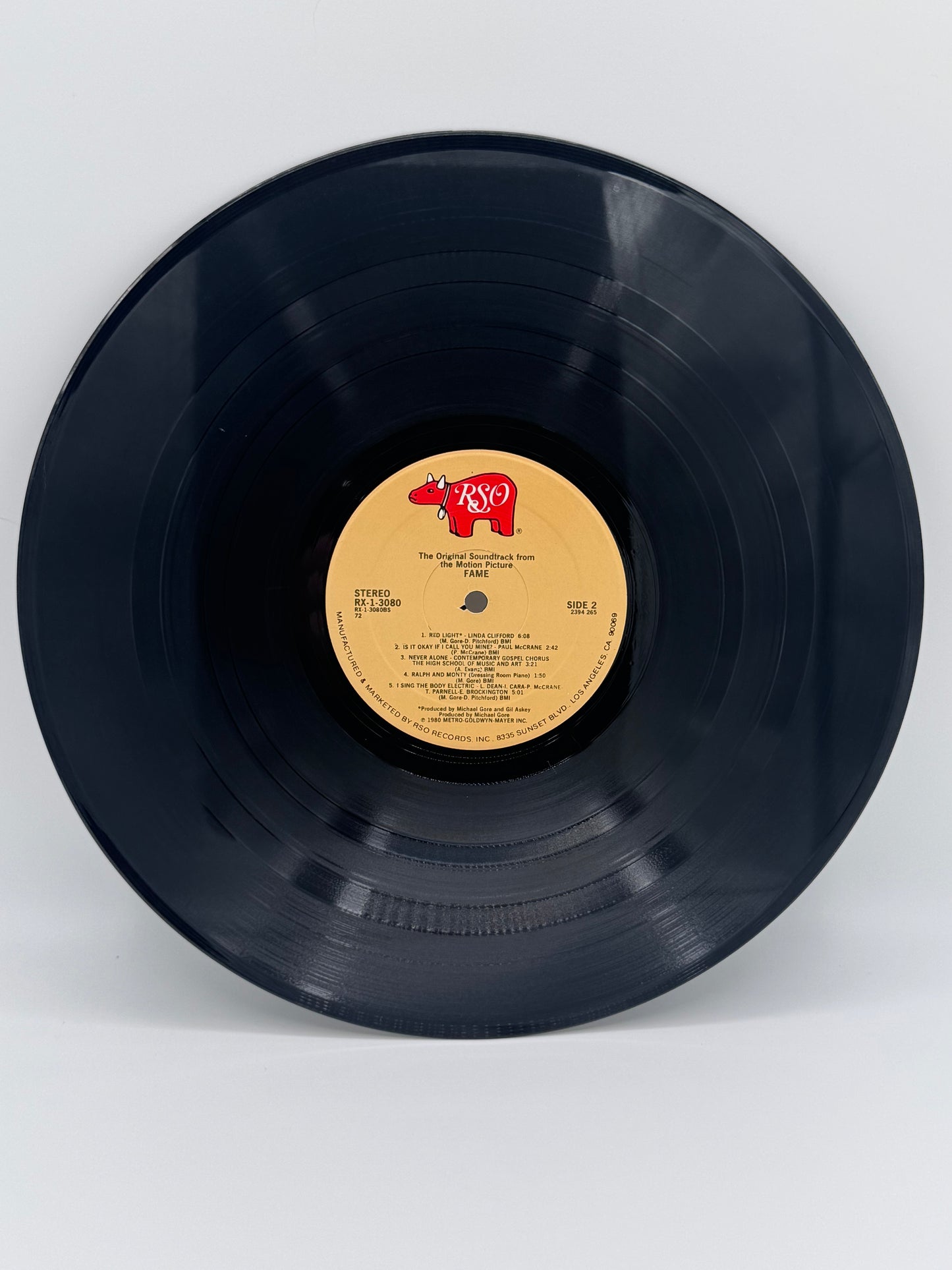 Fame: The Original Soundtrack from the Motion Picture 1980 Vintage Vinyl Record