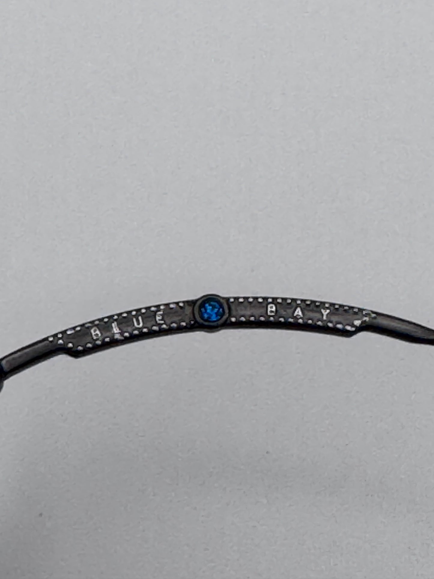 Blue Bay By Sifilo 90’s Silver Wire Made in Italy Vintage Sunglasses NOS Cleveland/S Lead Silver