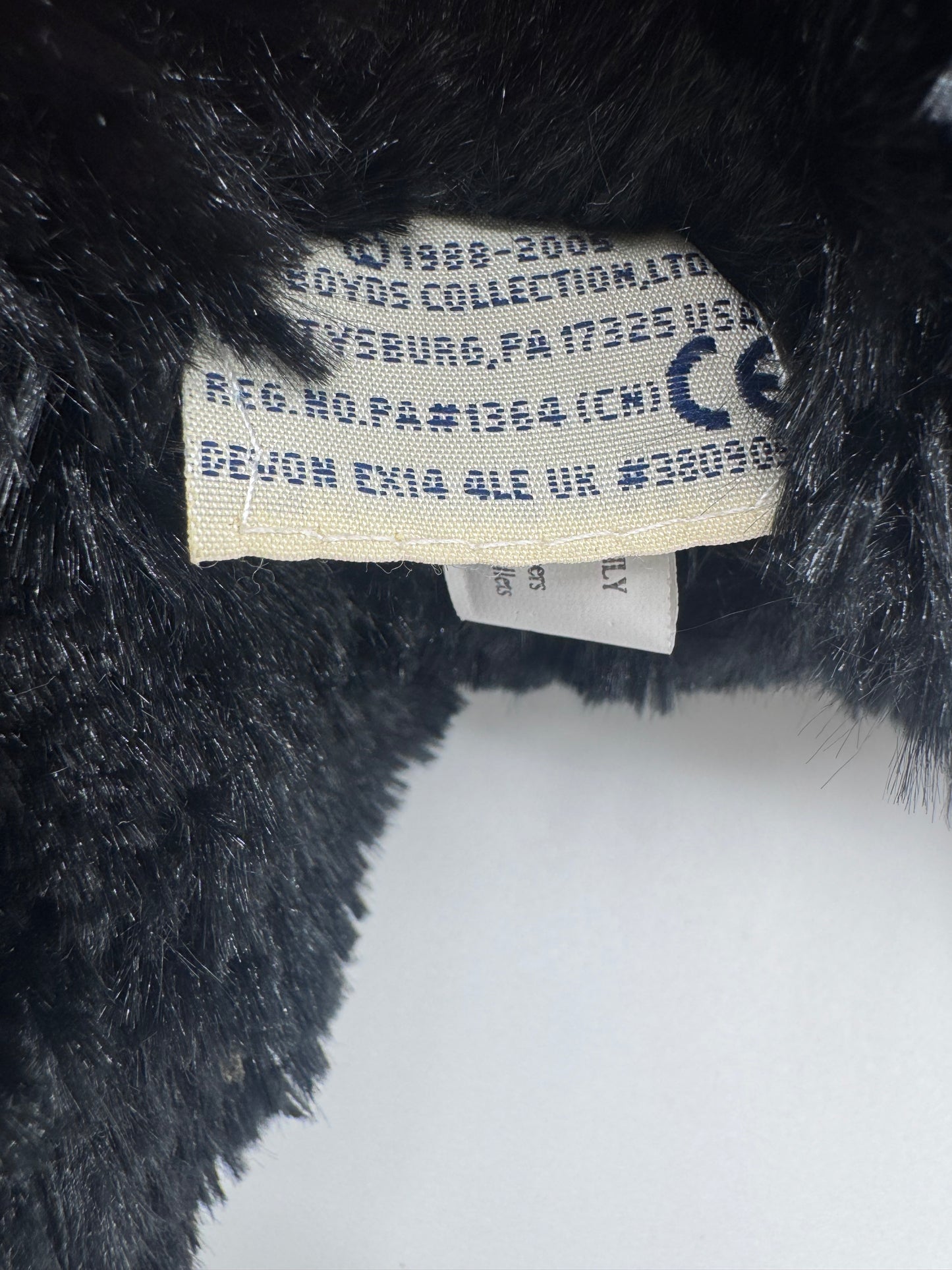 Boyds Bears and Friends 2005 Black Teddy Bear