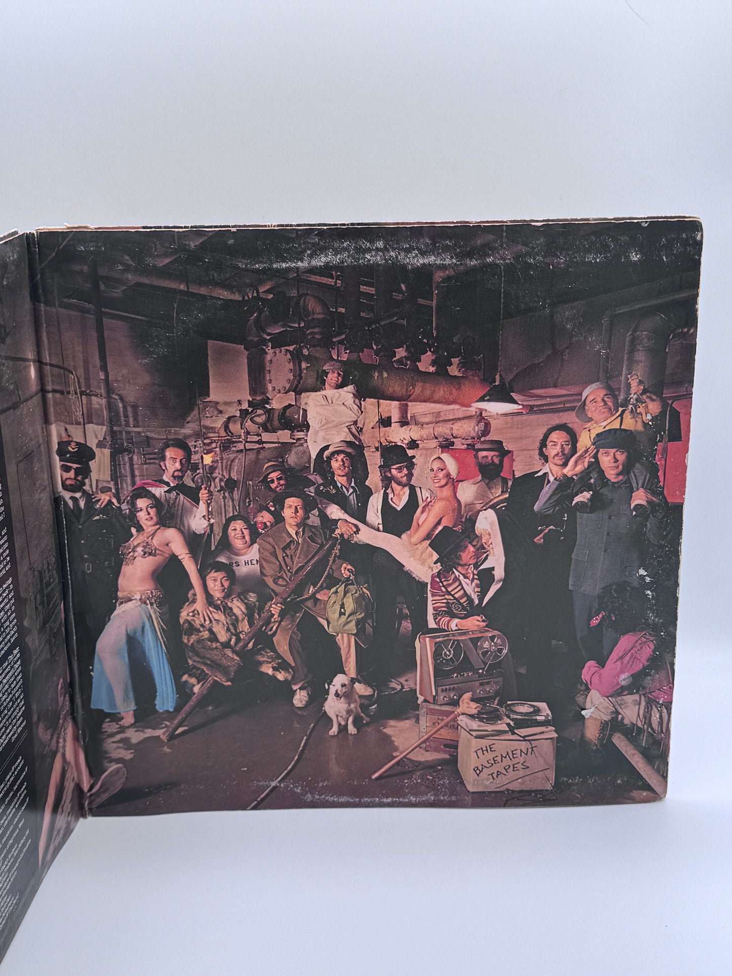 Bob Dylan & The Band The Basement Tapes 1975 Vintage Vinyl Record