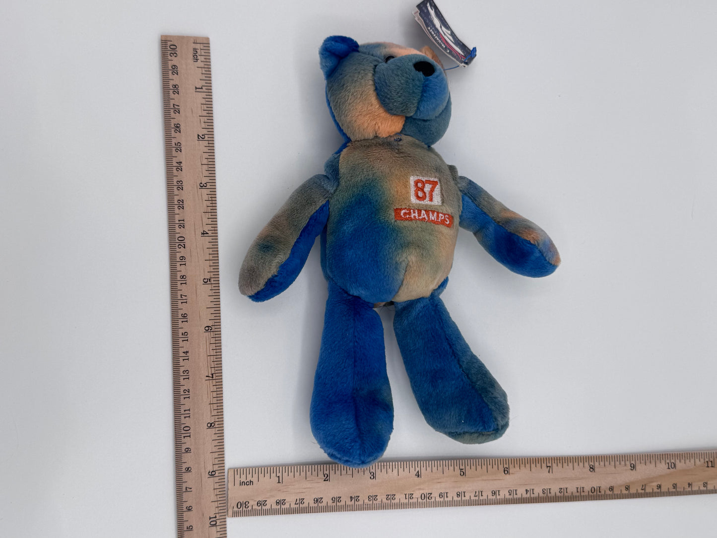 E. McCaffery 87 Limited Treasures Broncos Bean Bear