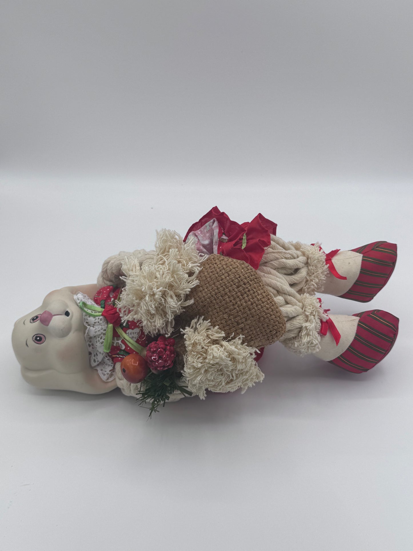 Flossie House of Llyod 1993 Collectable Christmas Bunny Rabbit Doll