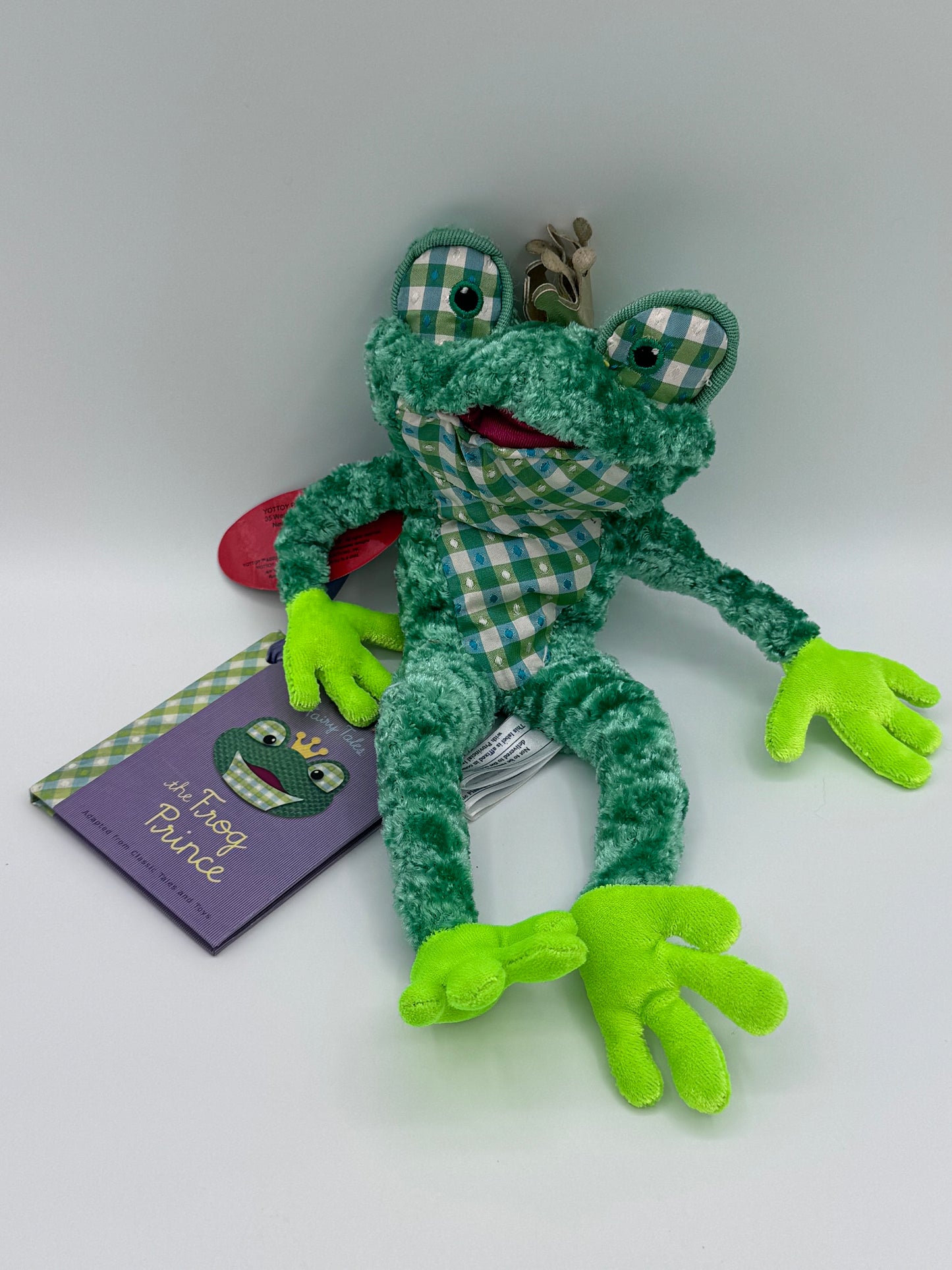 Frog FairyTales The Frog Prince Stuffed Animal and Book