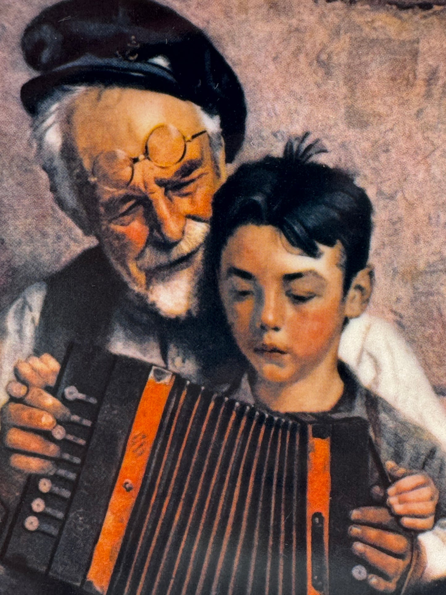 The Music Maker 1981 Norman Rockwell Collector Plate