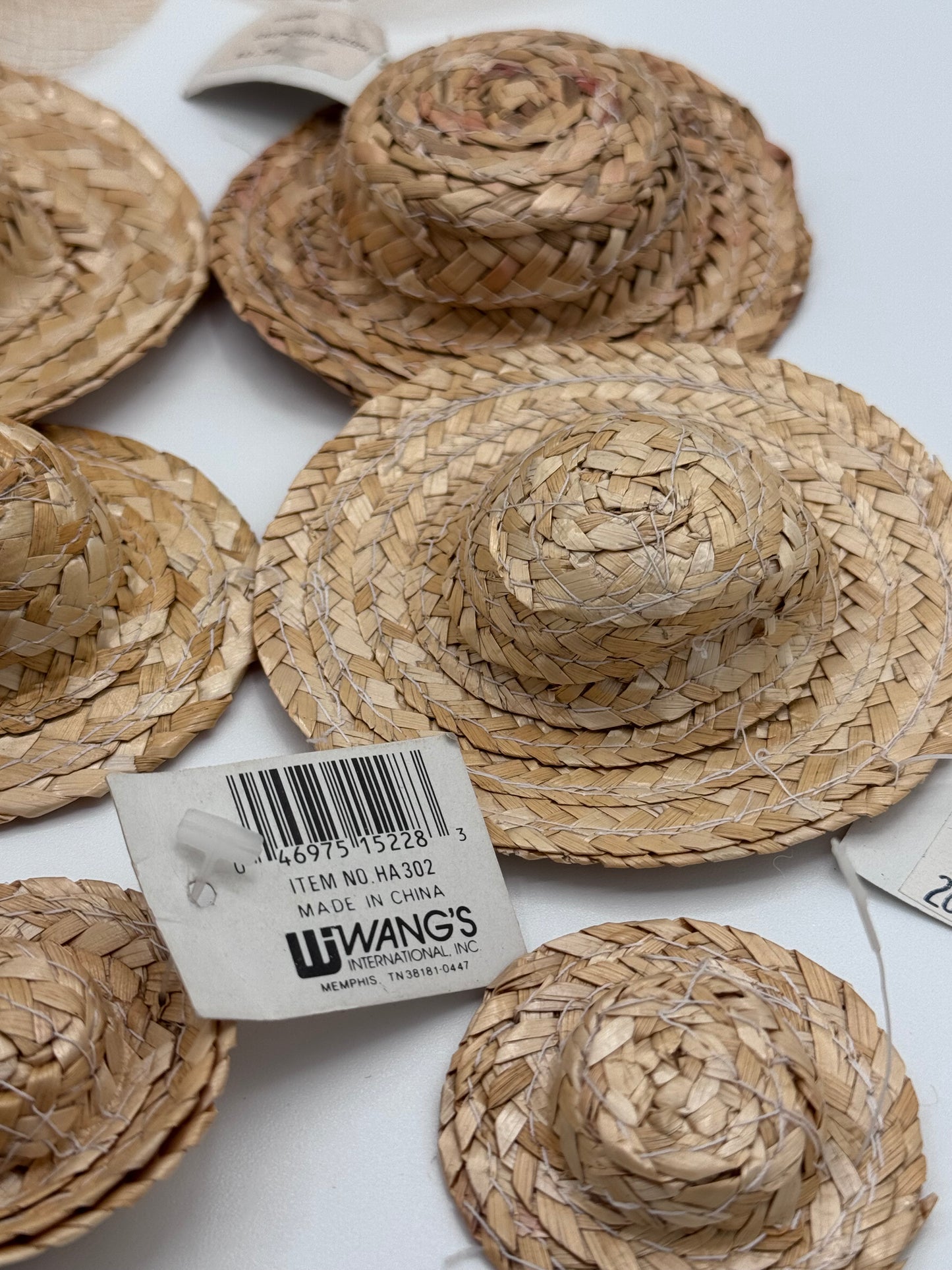 Set of 25+ Vintage Small and Tiny Doll Hats for Crafting