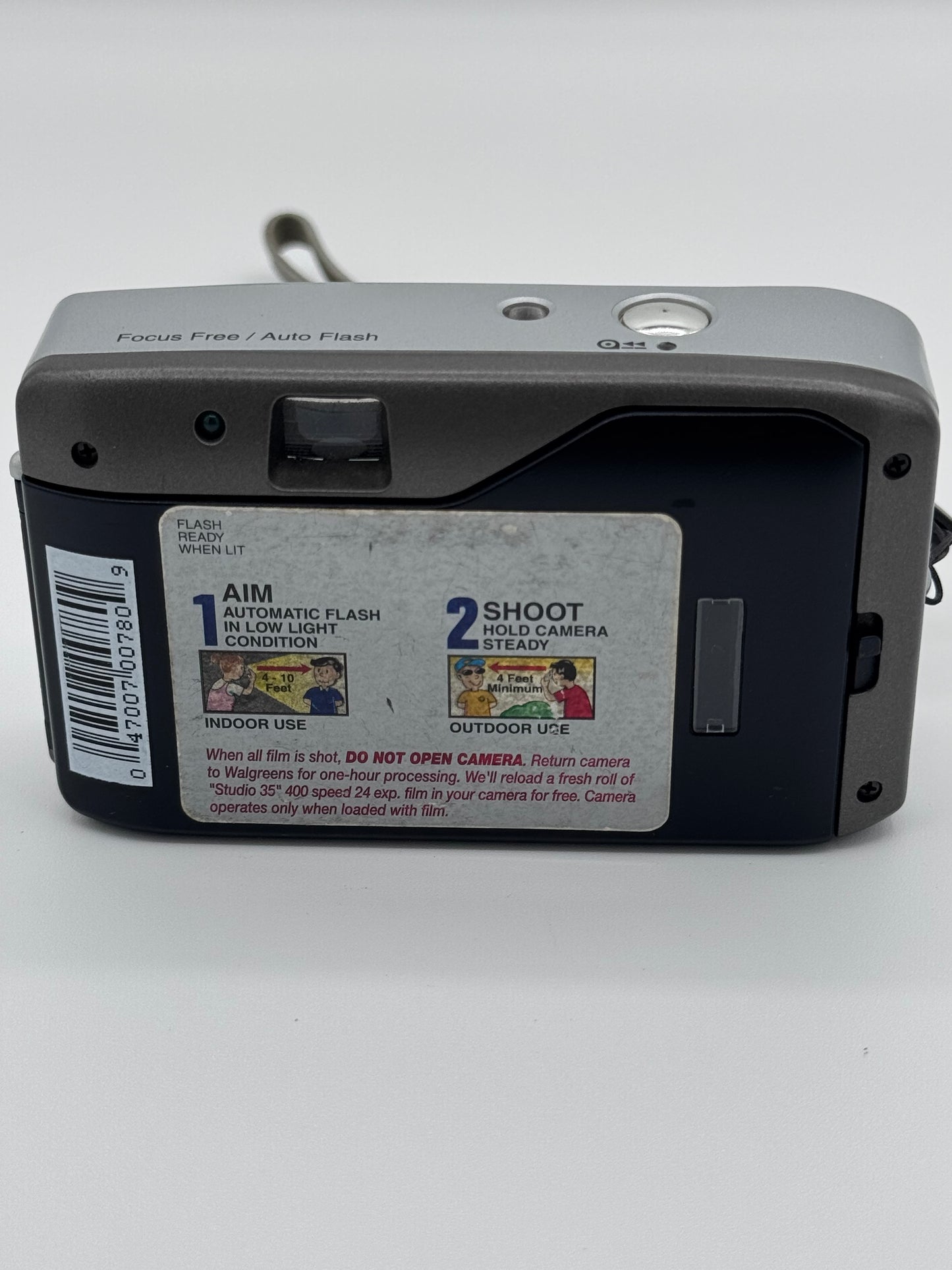 Studio 35 Auto Flash Vintage Silver Camera