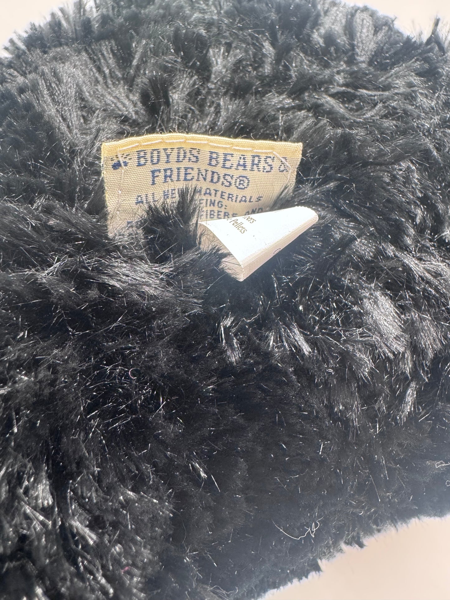 Boyds Bears and Friends 2005 Black Teddy Bear