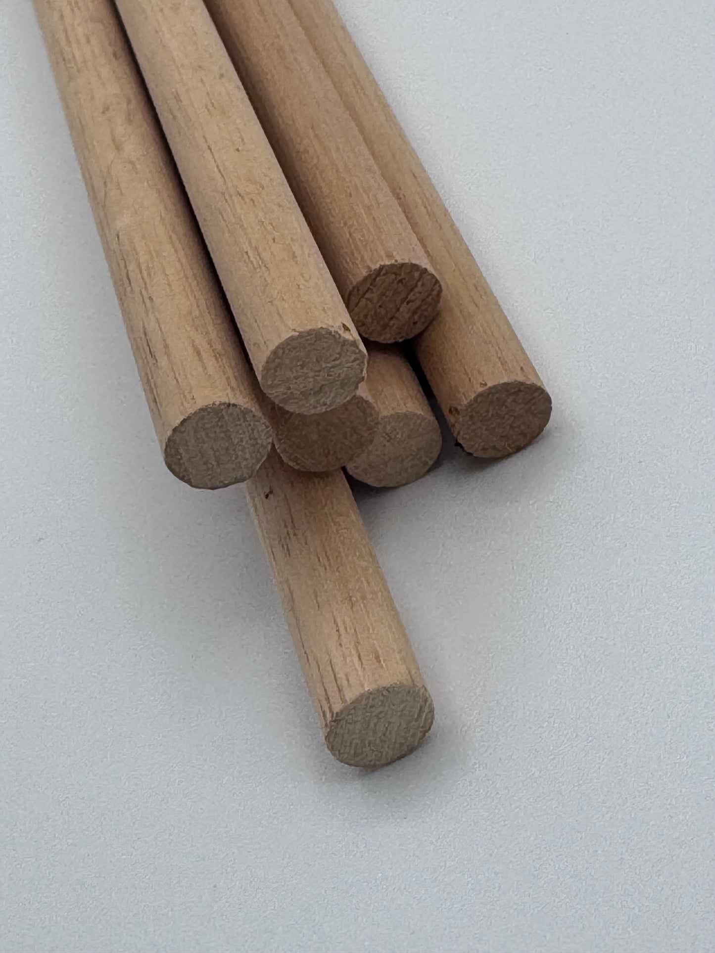 Pack of 8 3/8 inch Wood Dowels