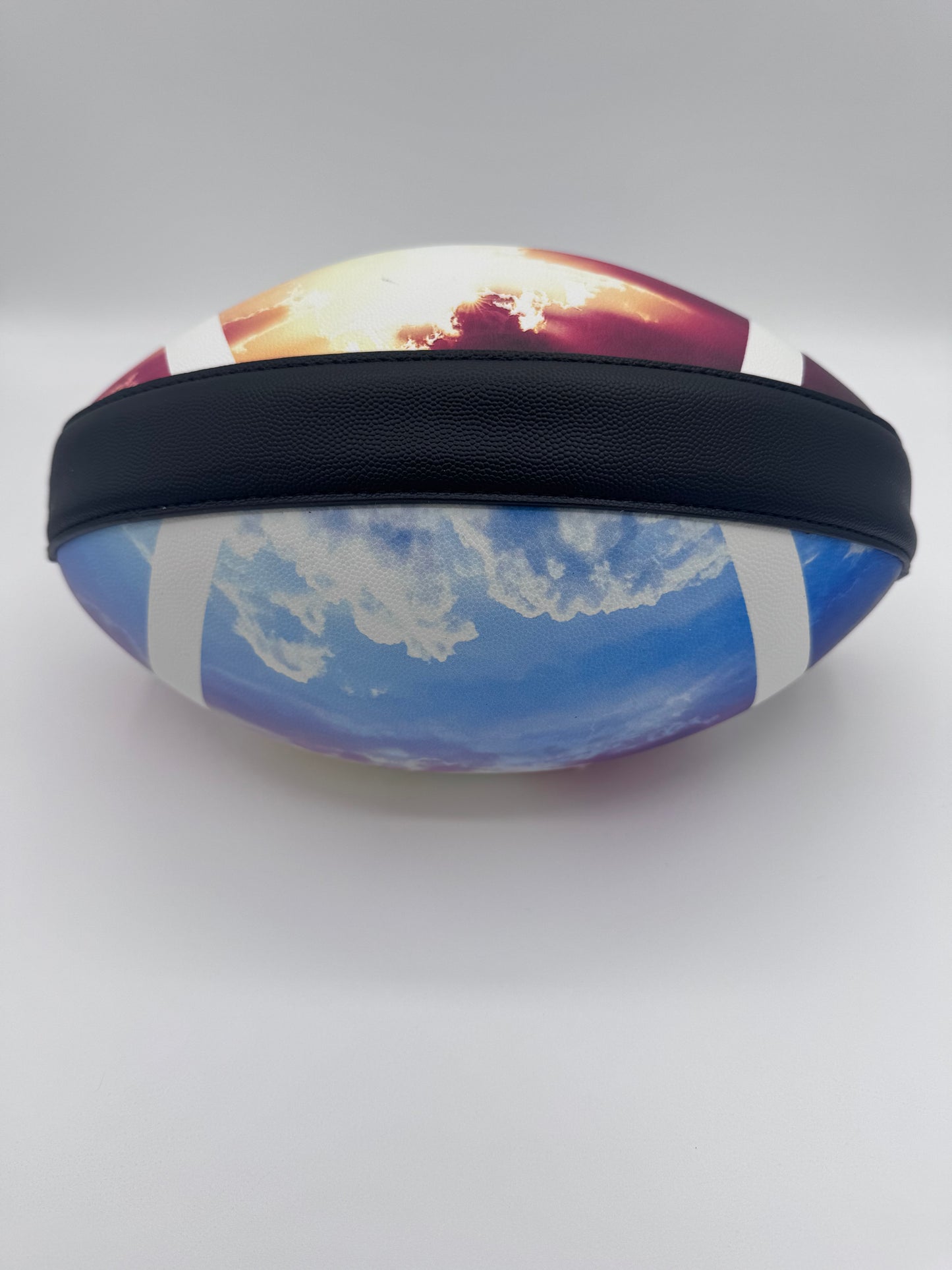 Caleesa Sunset Football Bag Purse