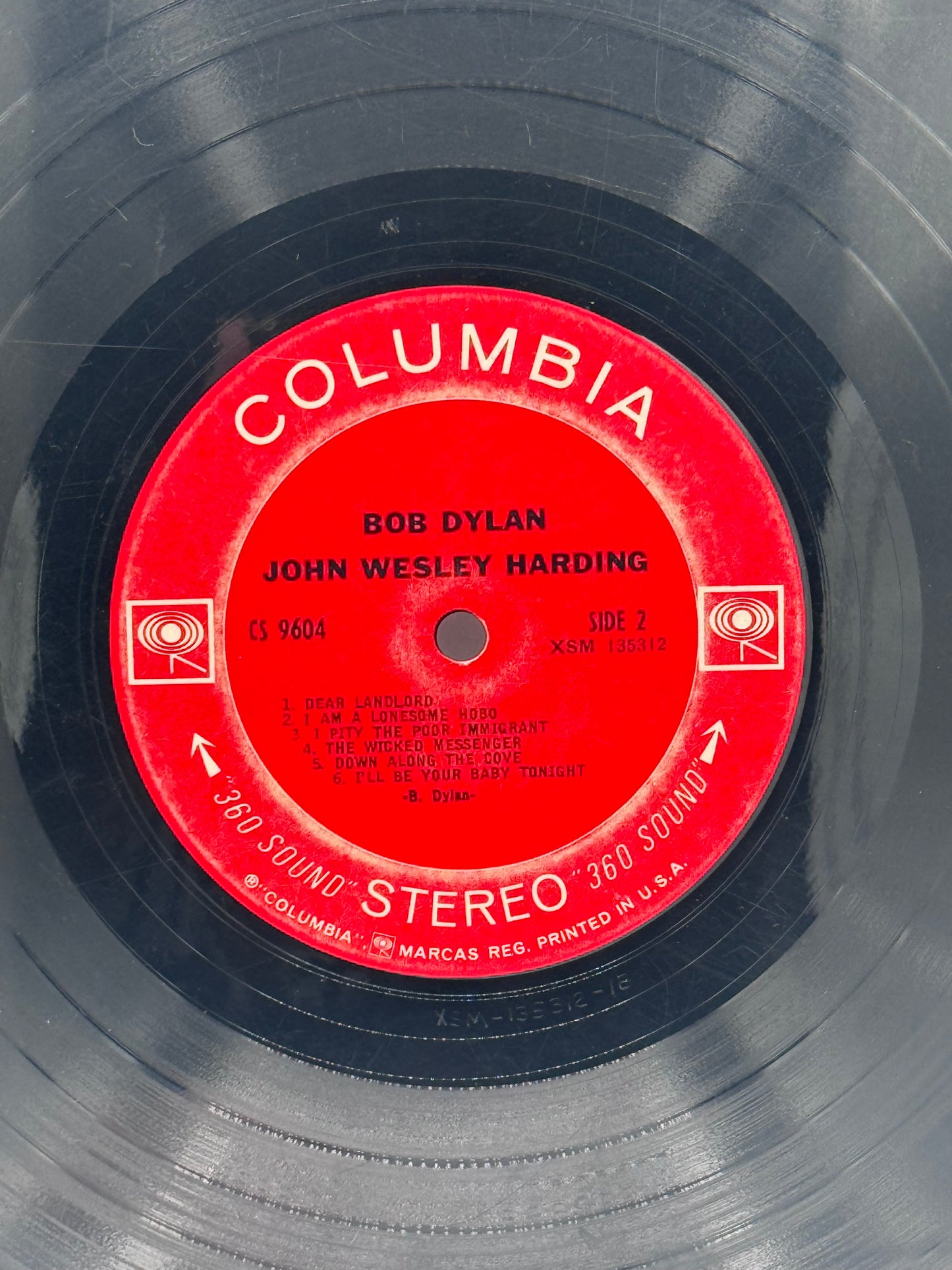 Bob Dylan & The Band The Basement Tapes 1975 Vintage Vinyl Record