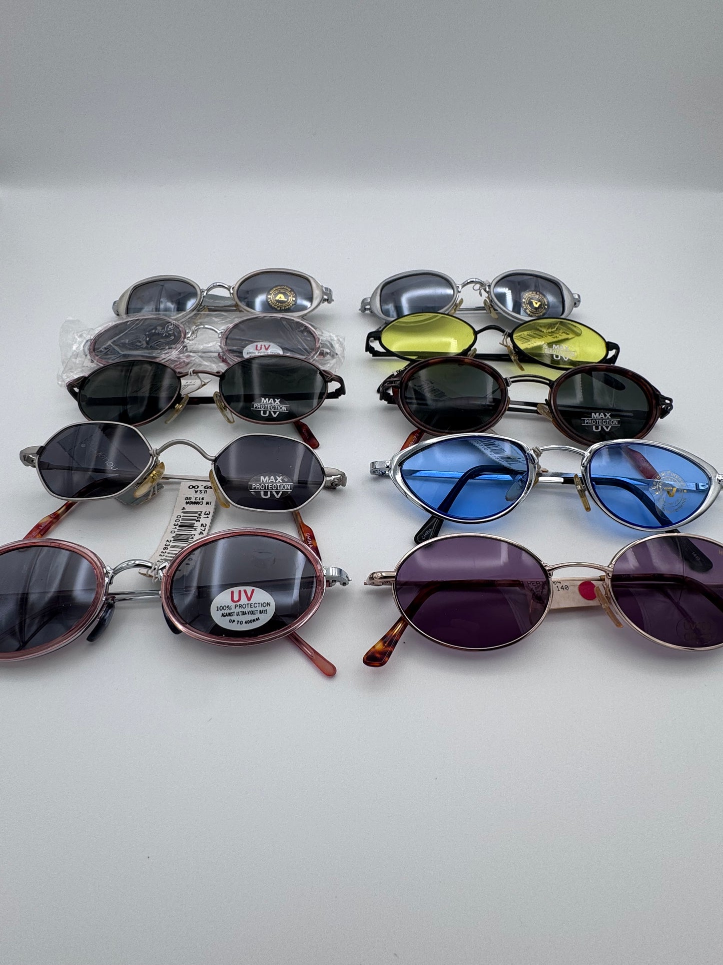 Fashion Sunglasses Eyewear Metal Frame Set of 10 Mixed Assorted Styles and Colors Lot 3