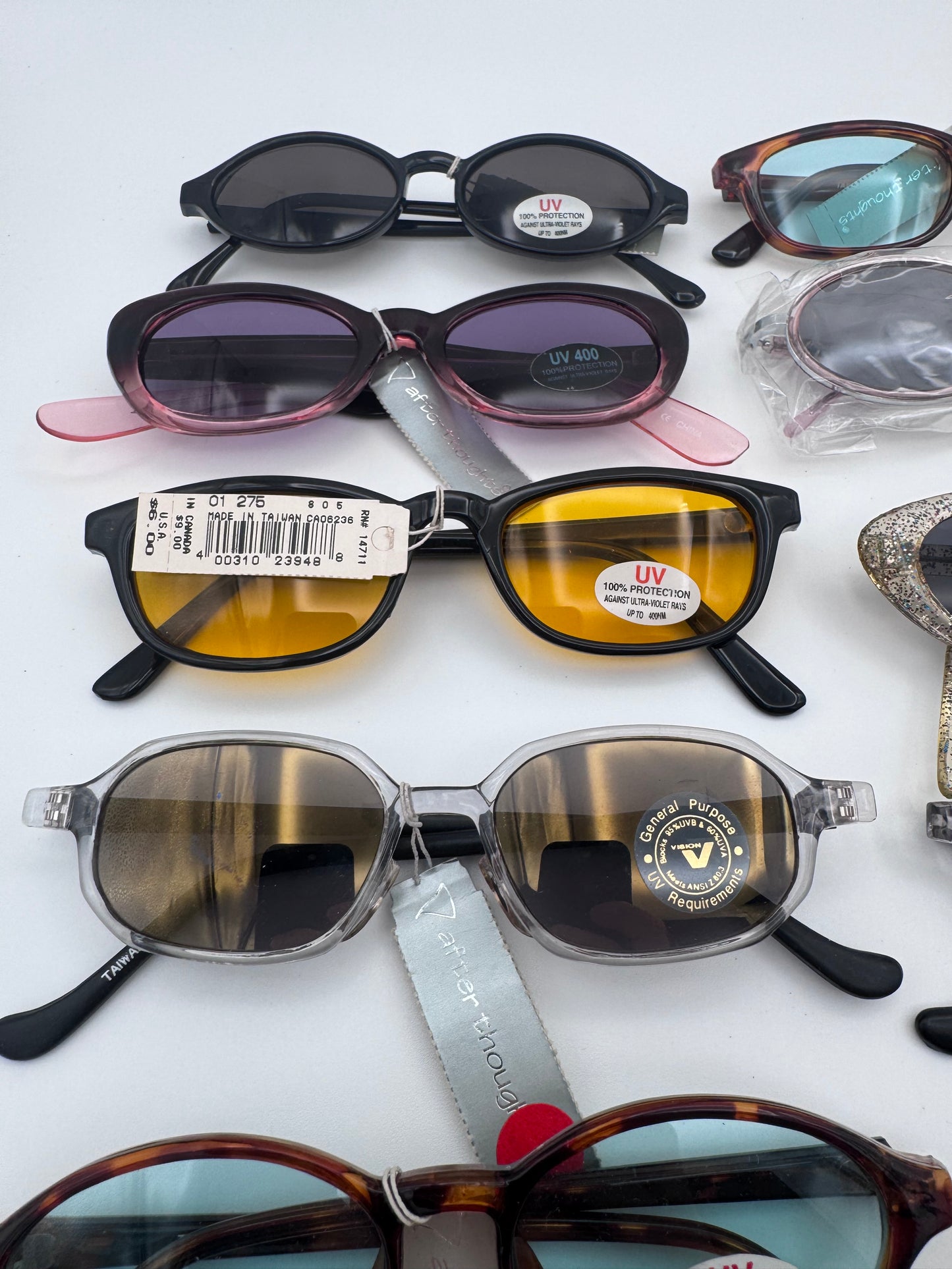 Fashion Sunglasses Eyewear Plastic Frame Set of 18 Mixed Assorted Styles and Colors Lot 7