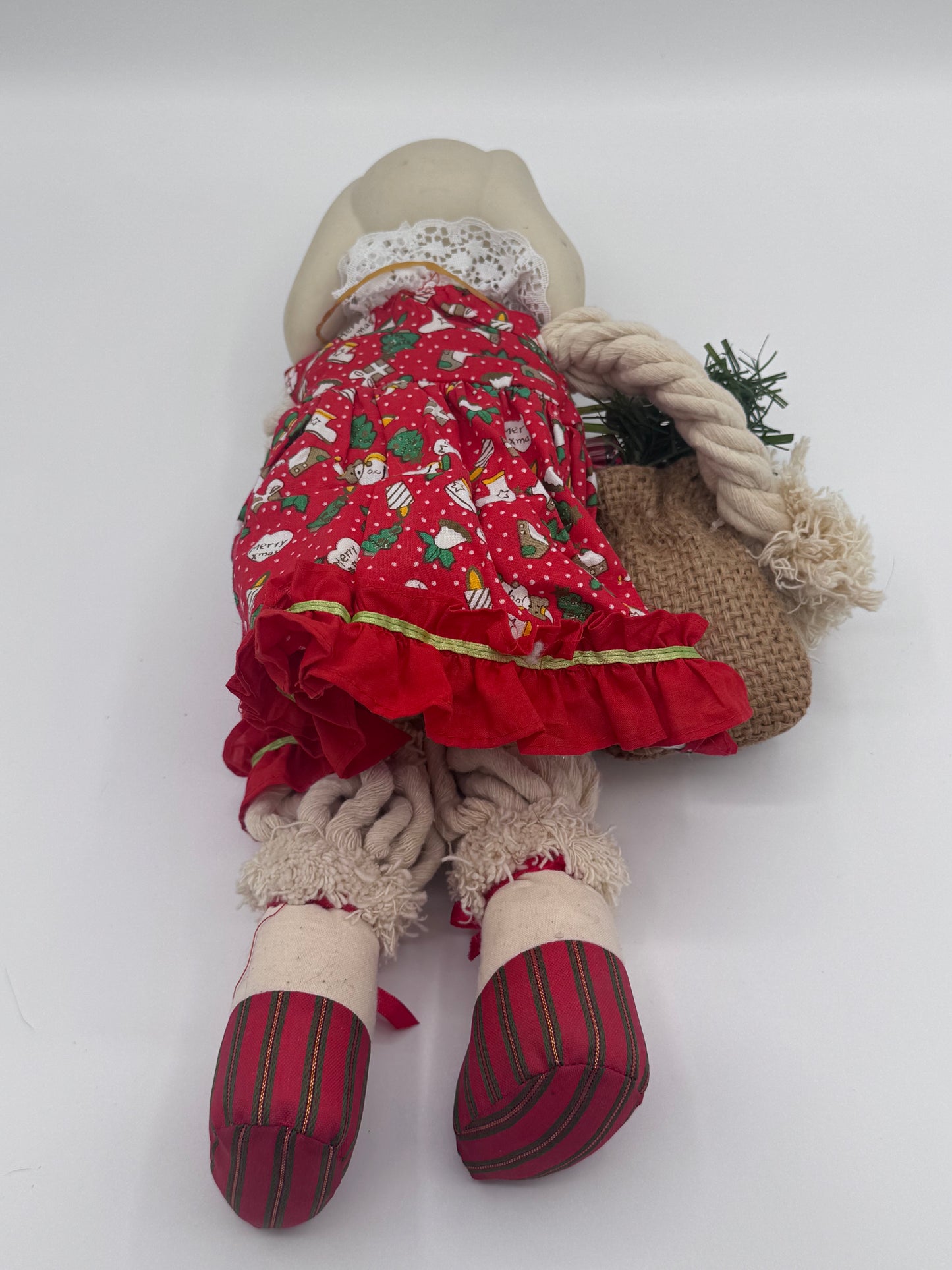 Flossie House of Llyod 1993 Collectable Christmas Bunny Rabbit Doll