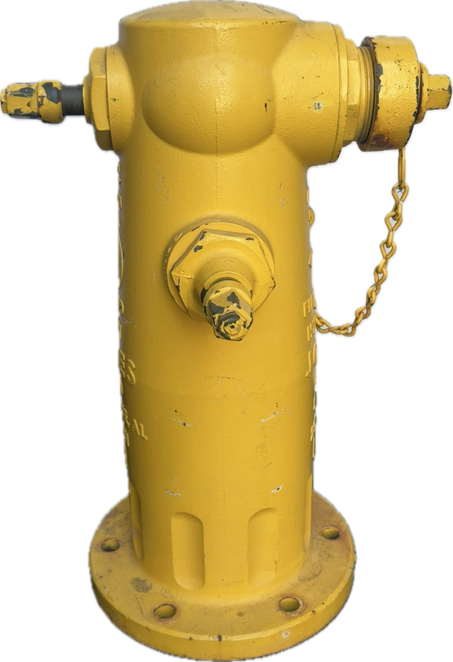 2018 Yellow Fire Hydrant