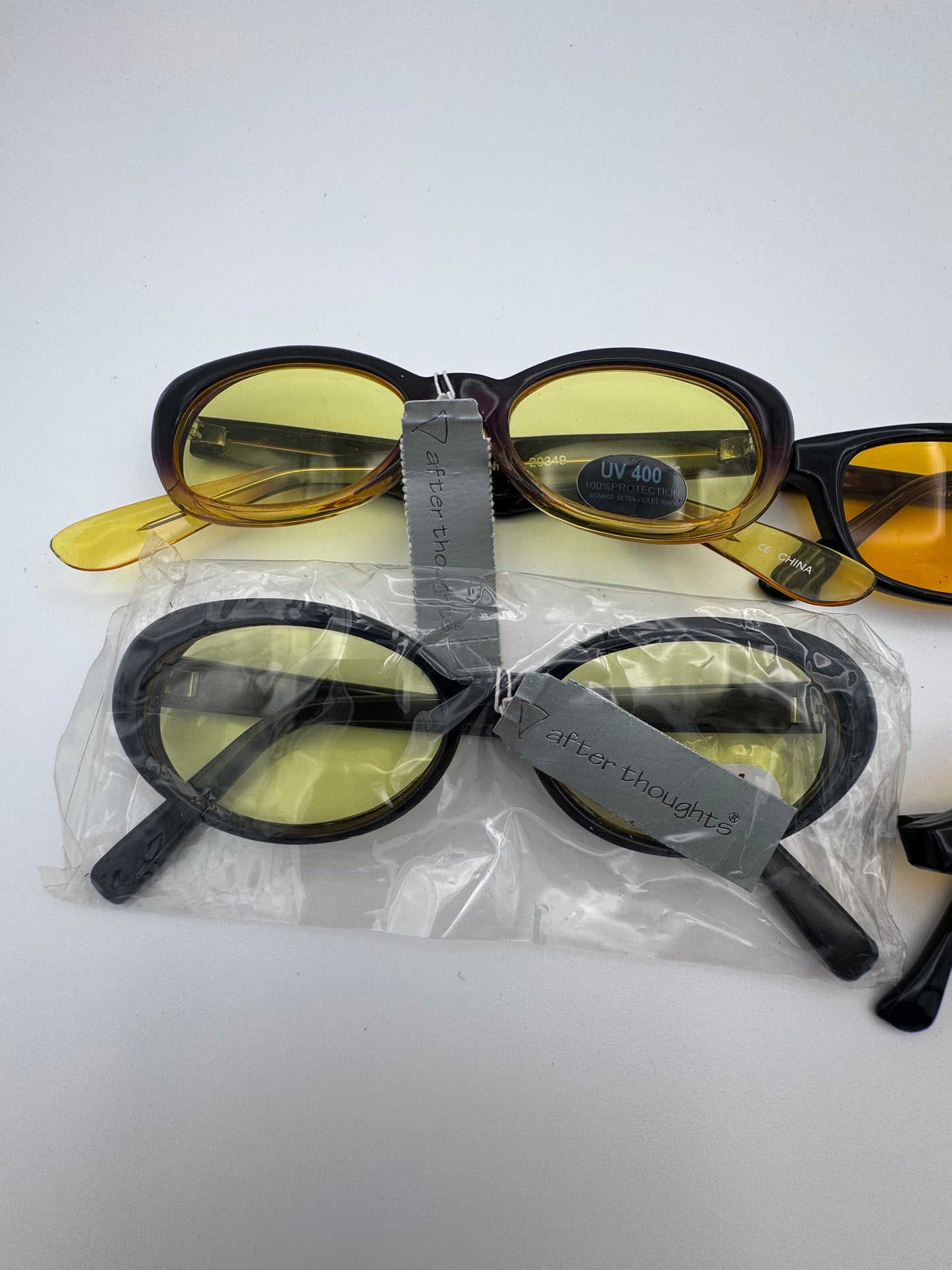Fashion Sunglasses Eyewear Plastic Frame Set of 6 Mixed Assorted Styles and Colors Lot 10