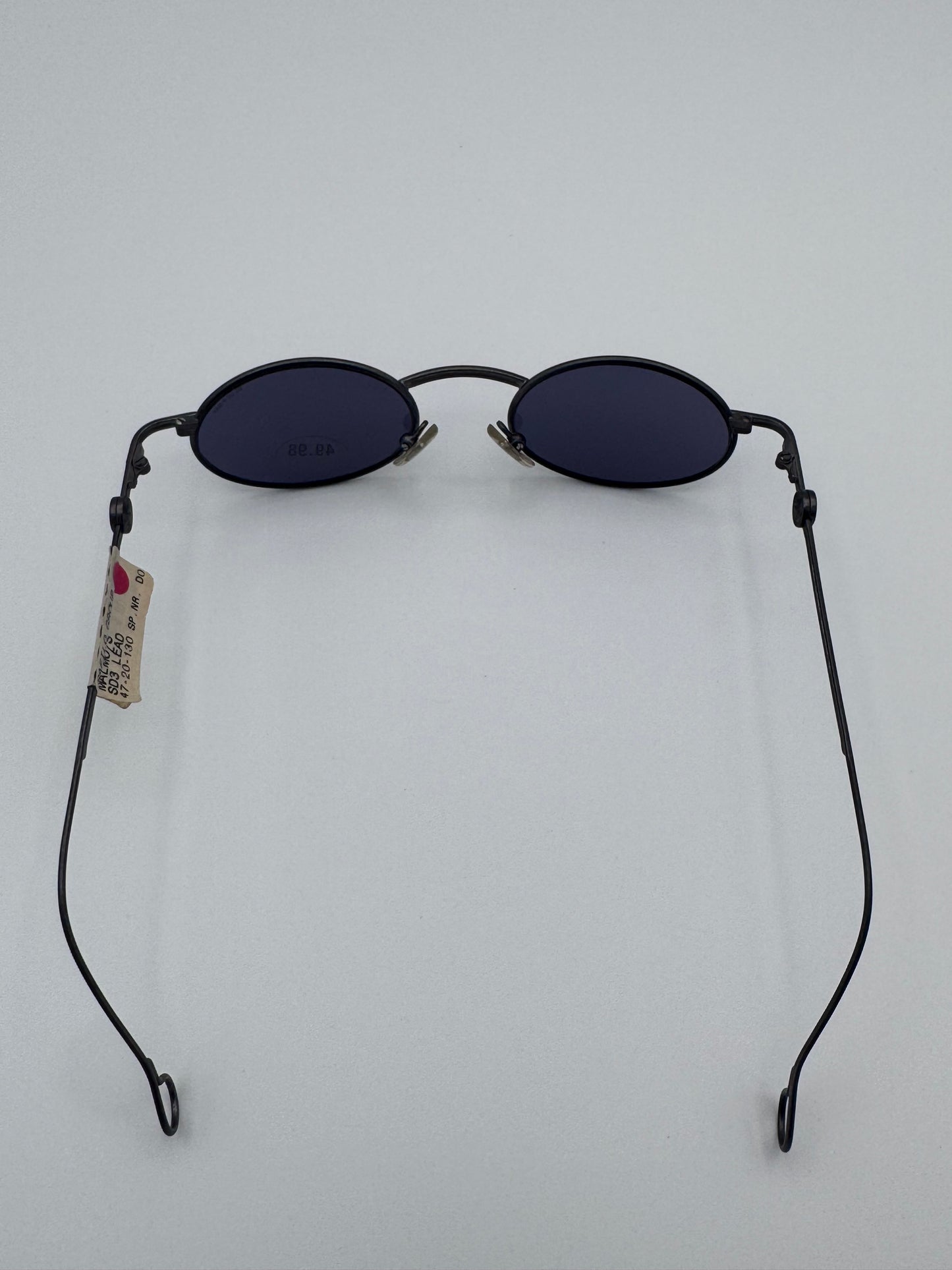 Blue Bay By Sifilo 90’s Silver Wire Made in Italy Vintage Sunglasses NOS Malmo/S Lead