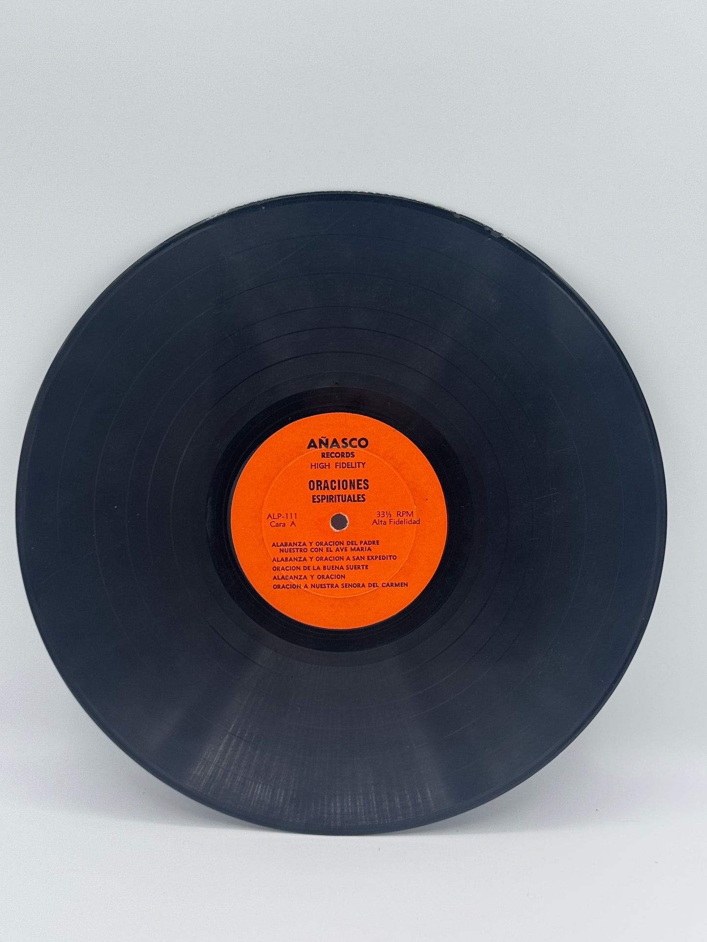 Hermano Moises San Francisco de Asis Oraciones Alabanzas Espirituales 1960 Vintage Vinyl Record