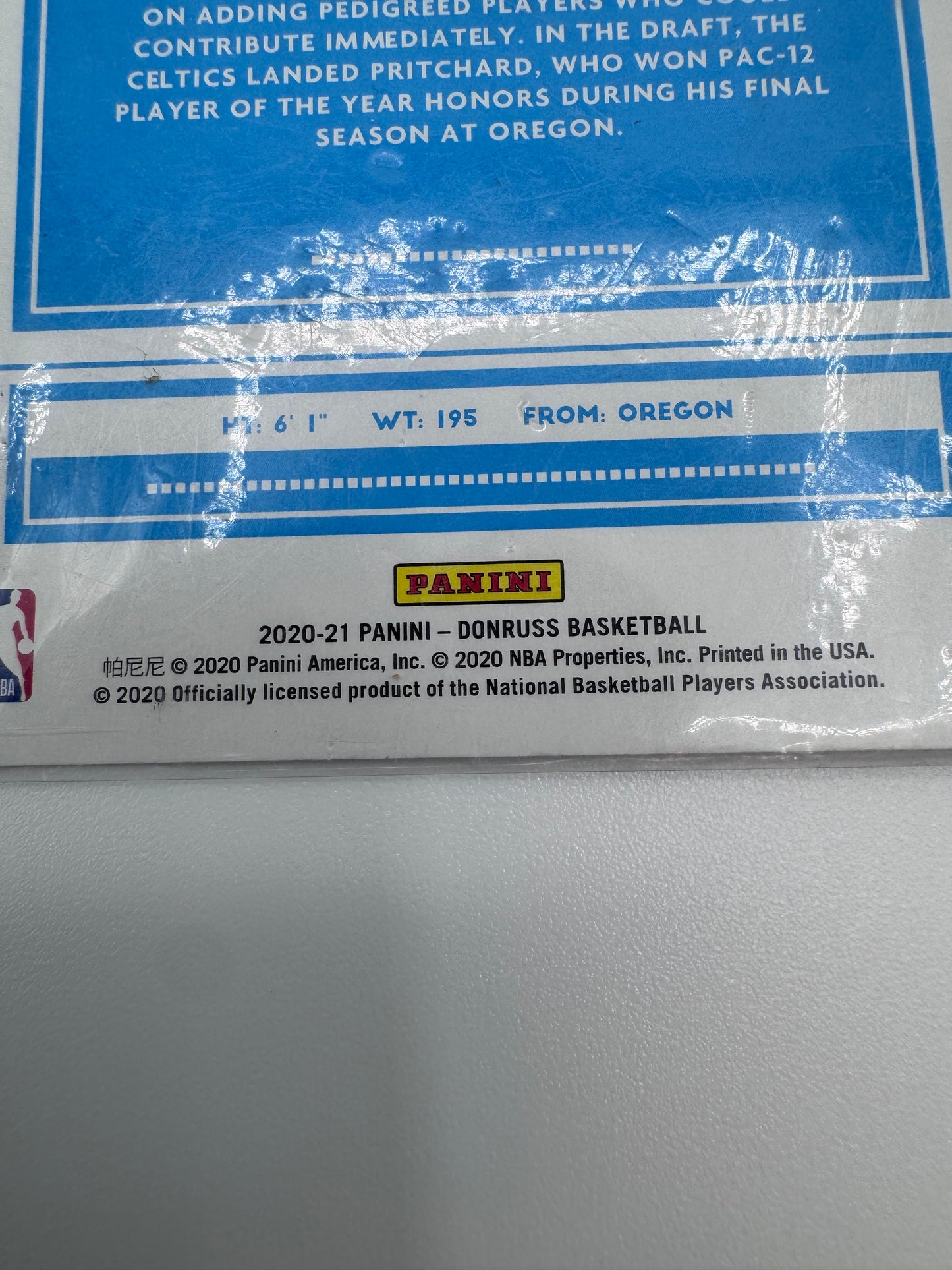 Payton Pritchard Boston Celtics Basketball Trading Card