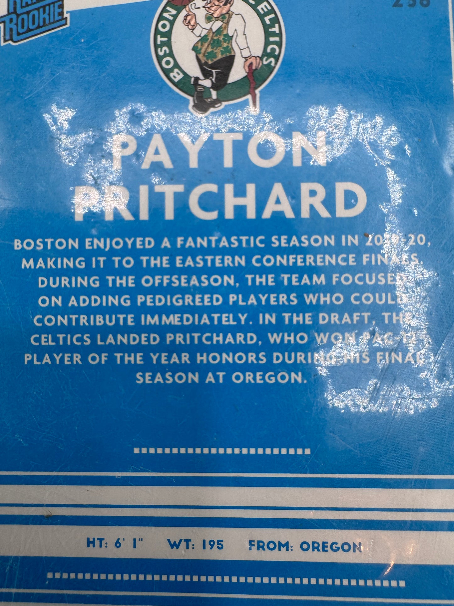 Payton Pritchard Boston Celtics Basketball Trading Card