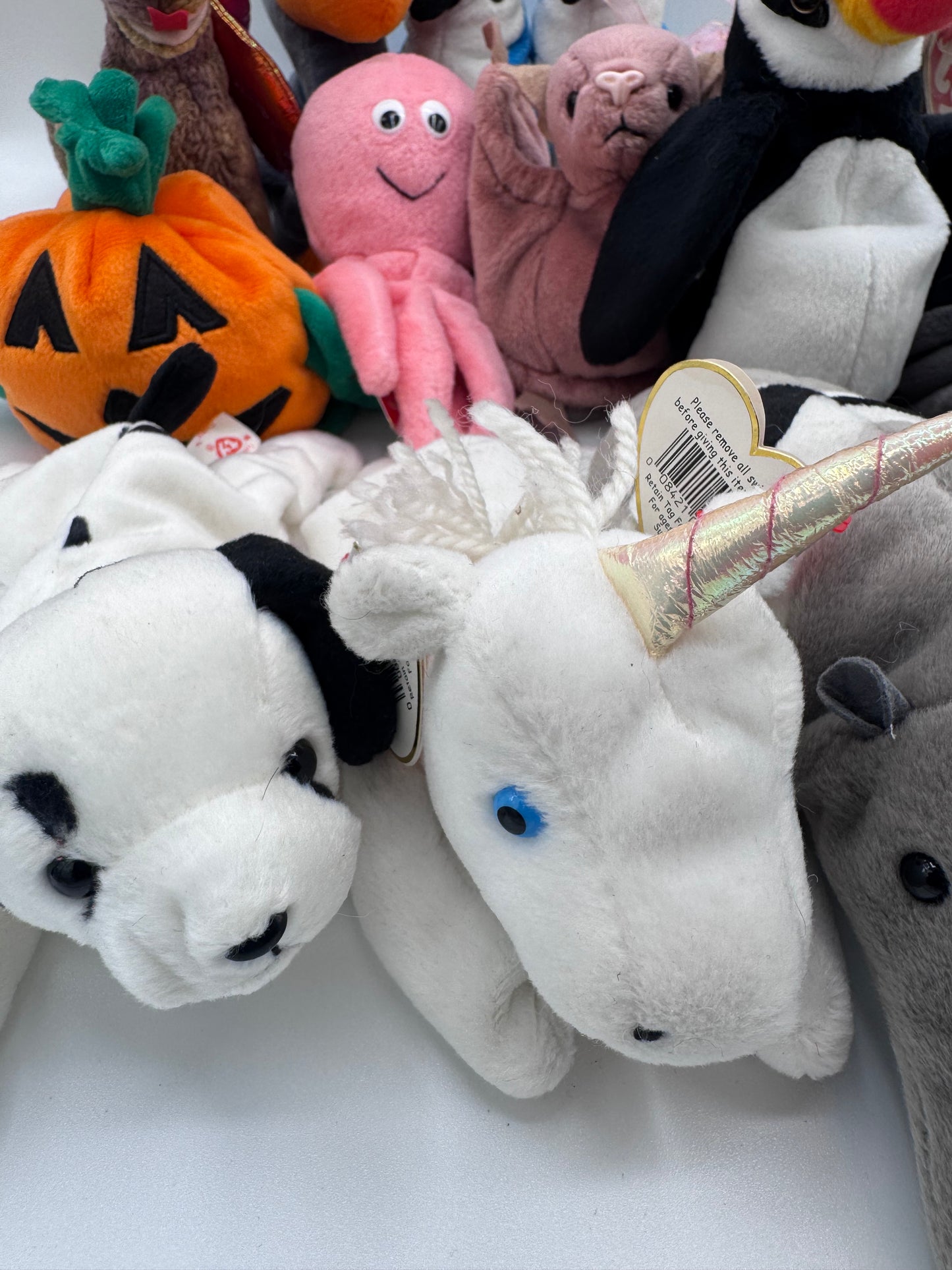Beanie Babies TY-Hang Tag 5th Gen & Tush Tag 6th Gen Set of 17