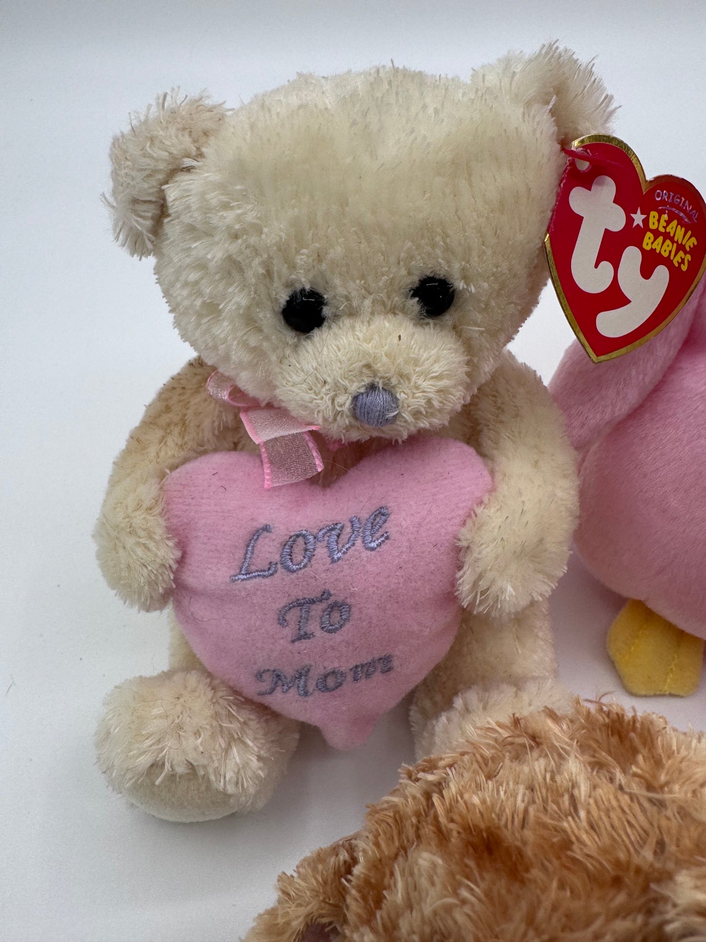 Beanie Babies TY - Hang Tag 15th Gen & Tush Tag 13th Gen Set of 3 Babies