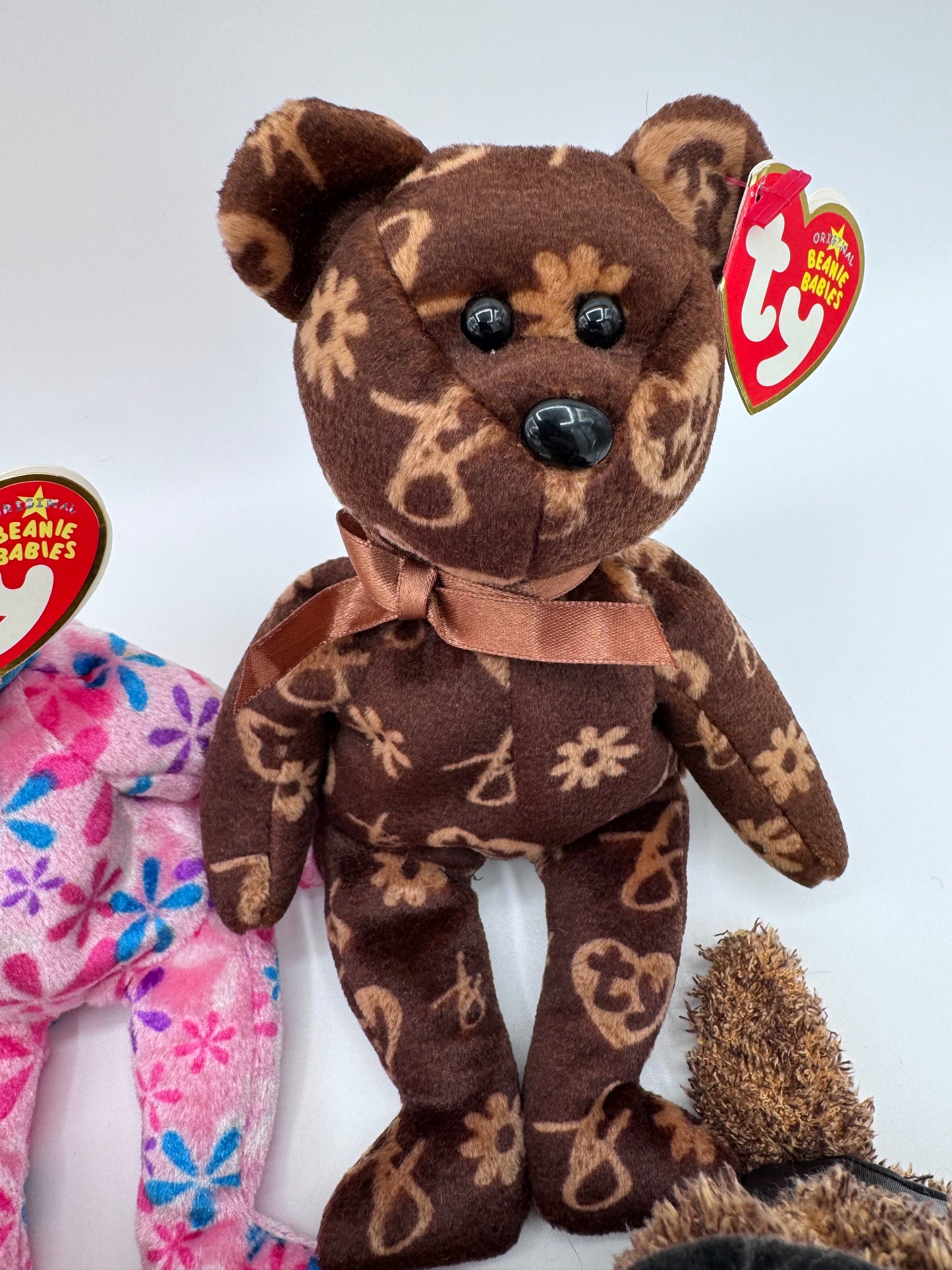 Beanie Babies TY - Hang Tag 14th Gen & Tush Tag 13th Gen Set of 5 Babies