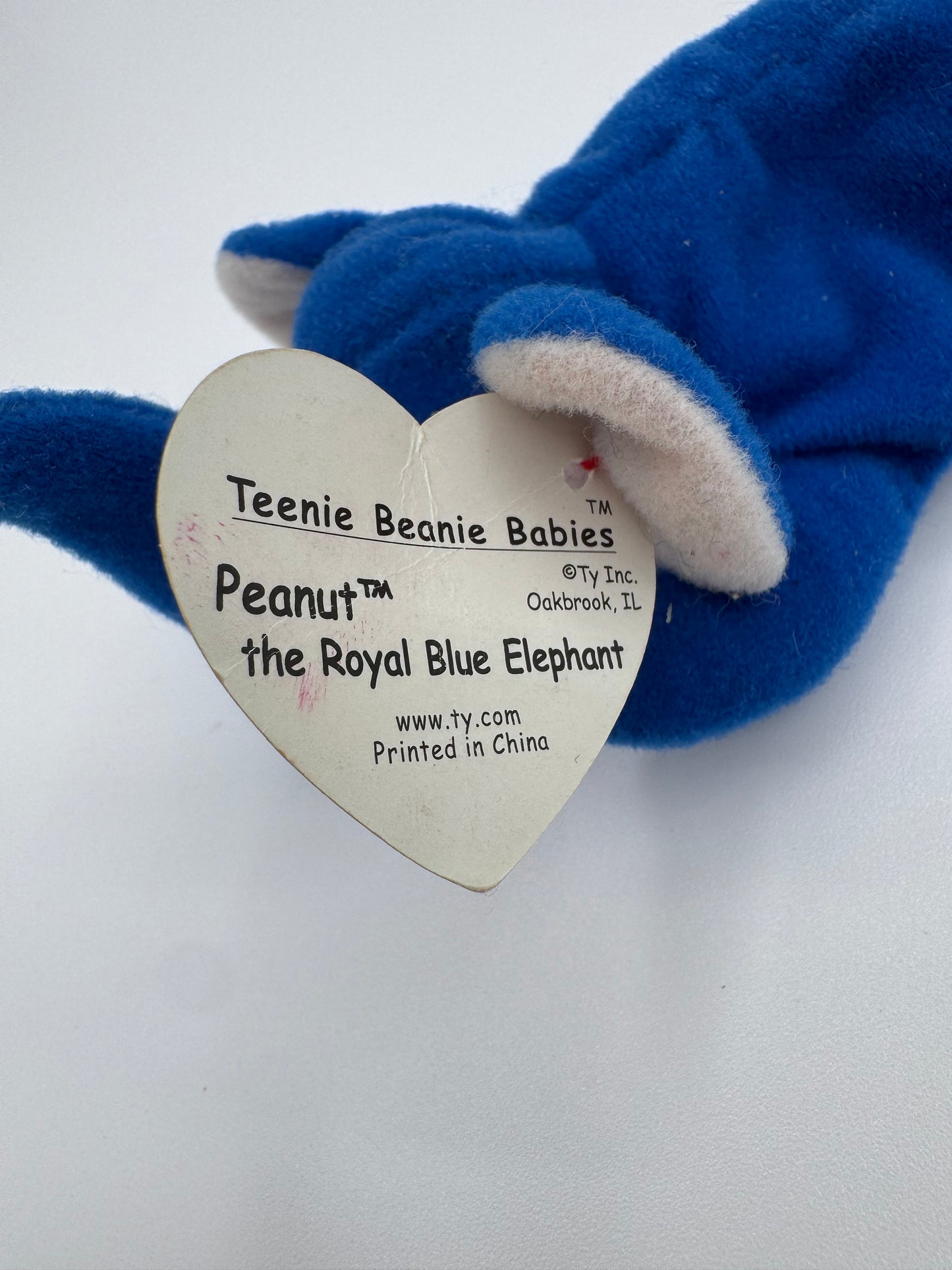 McDonalds Teenie Beanie Babies TY - Peanut & Claude the Crab Set of 2
