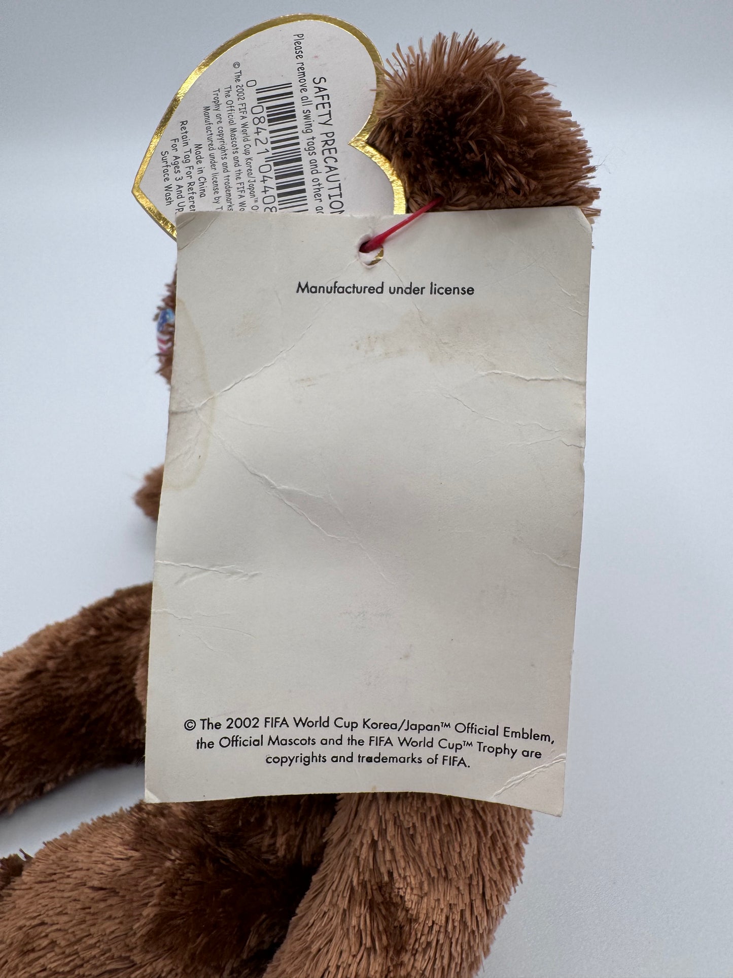 Beanie Baby TY - Champion USA Hang Tag Champion & Tush Tag 11th Gen