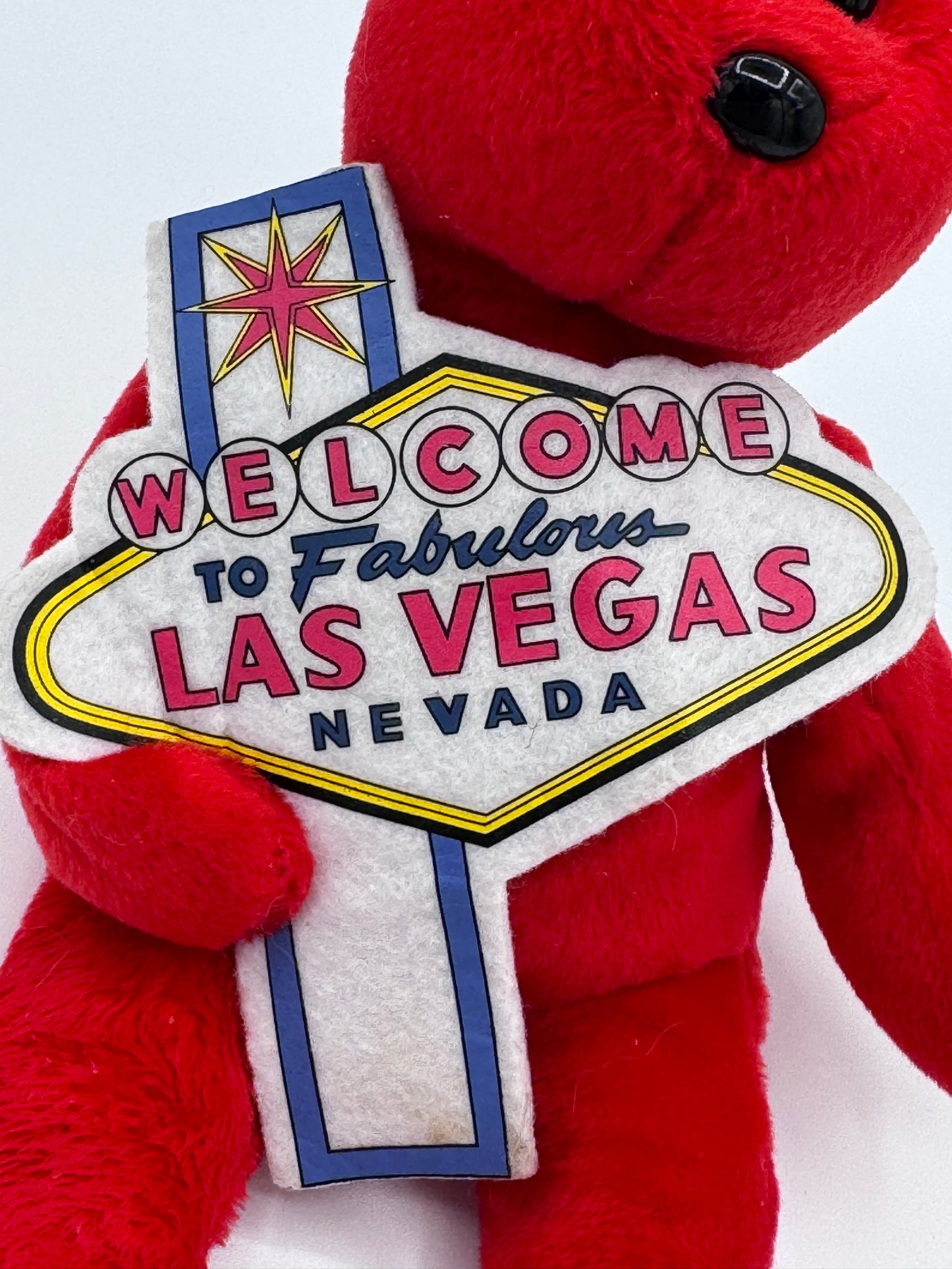 Beanie Baby TY - Aces Las Vegas Bear Tag 14th Gen & Tush Tag 13th Gen