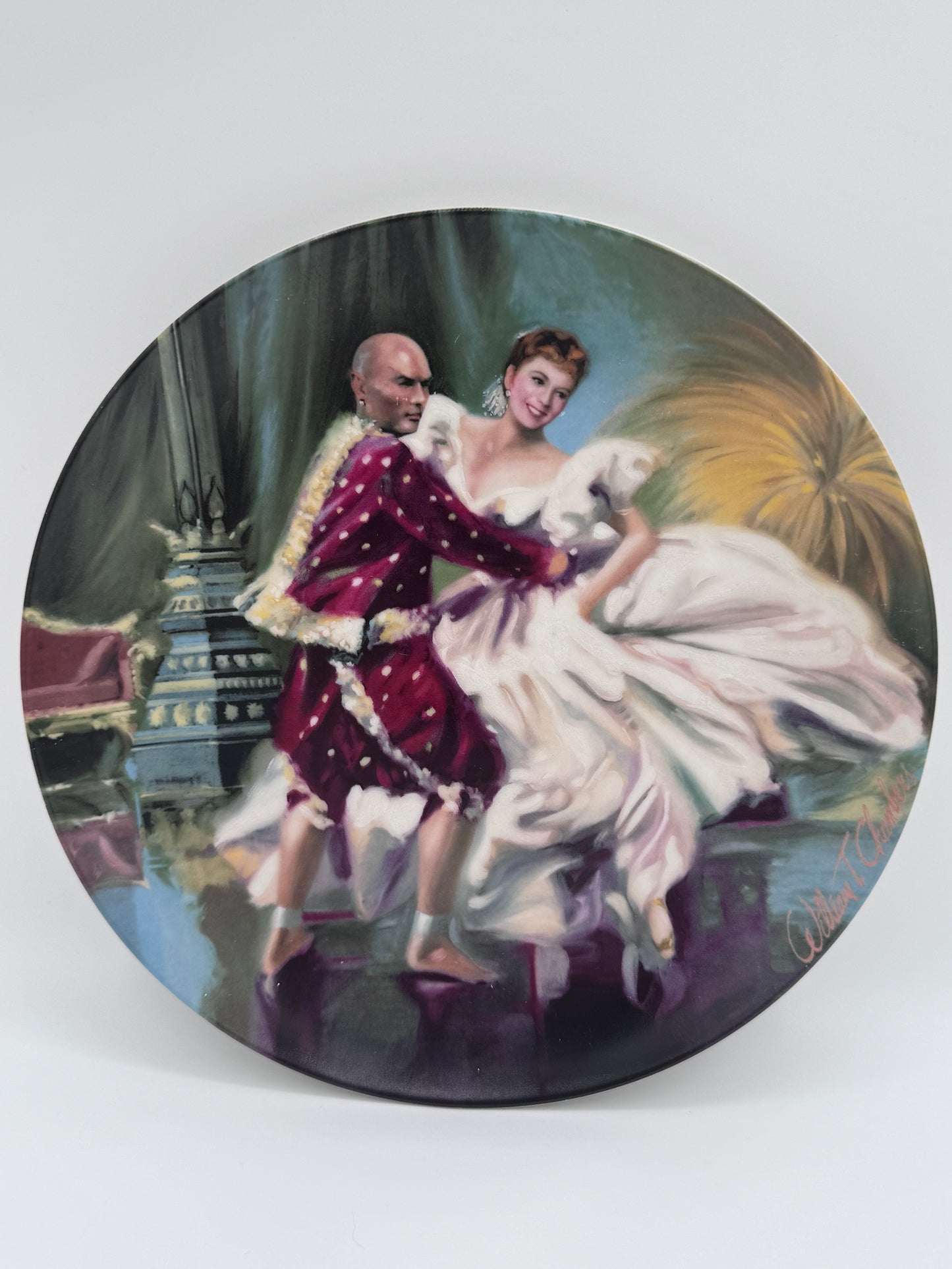 Shall We Dance? 1985 William Chambers Collector Plate