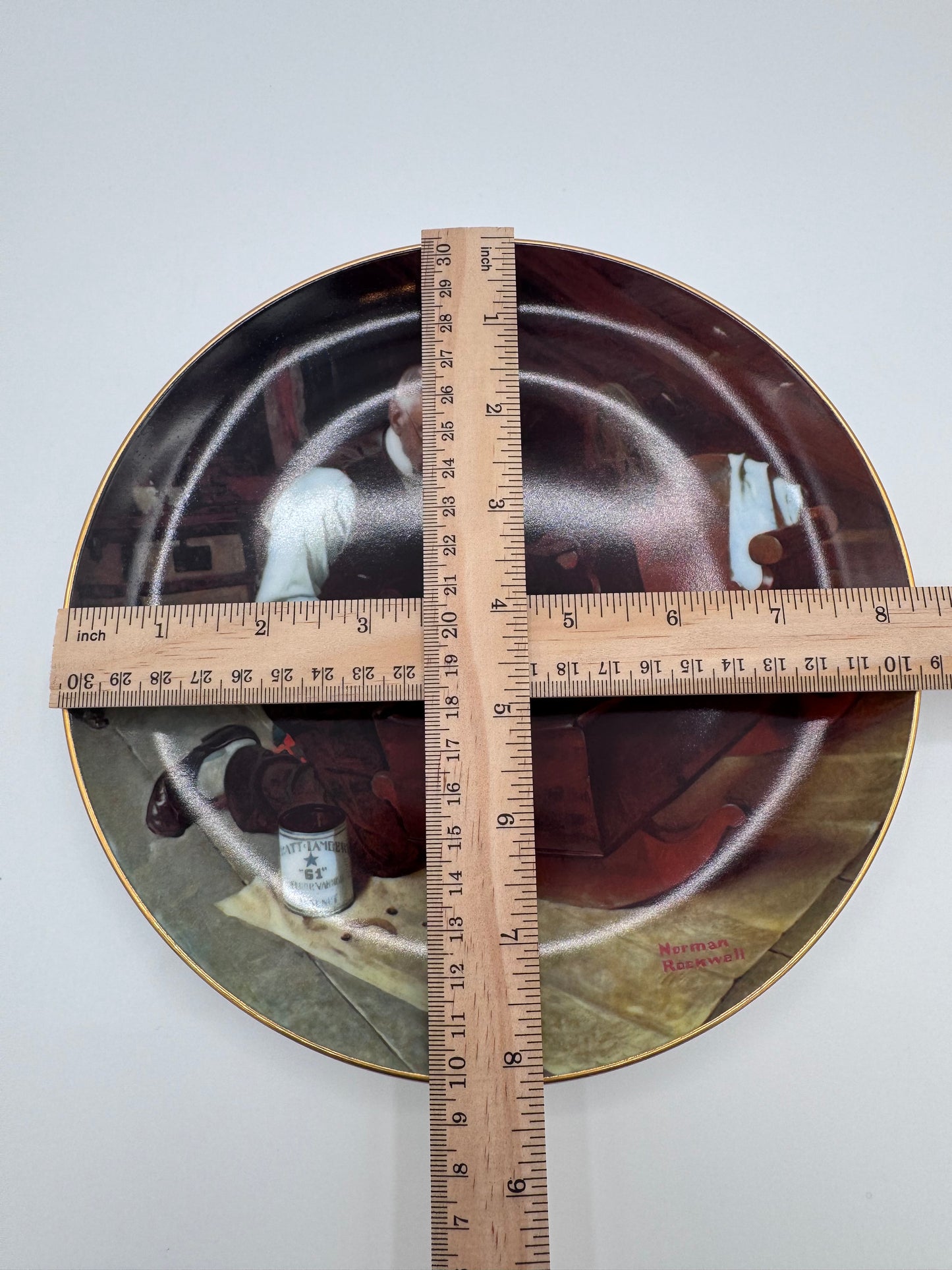 Grandpa’s Gift Norman Rockwell 1987 Collector Plate