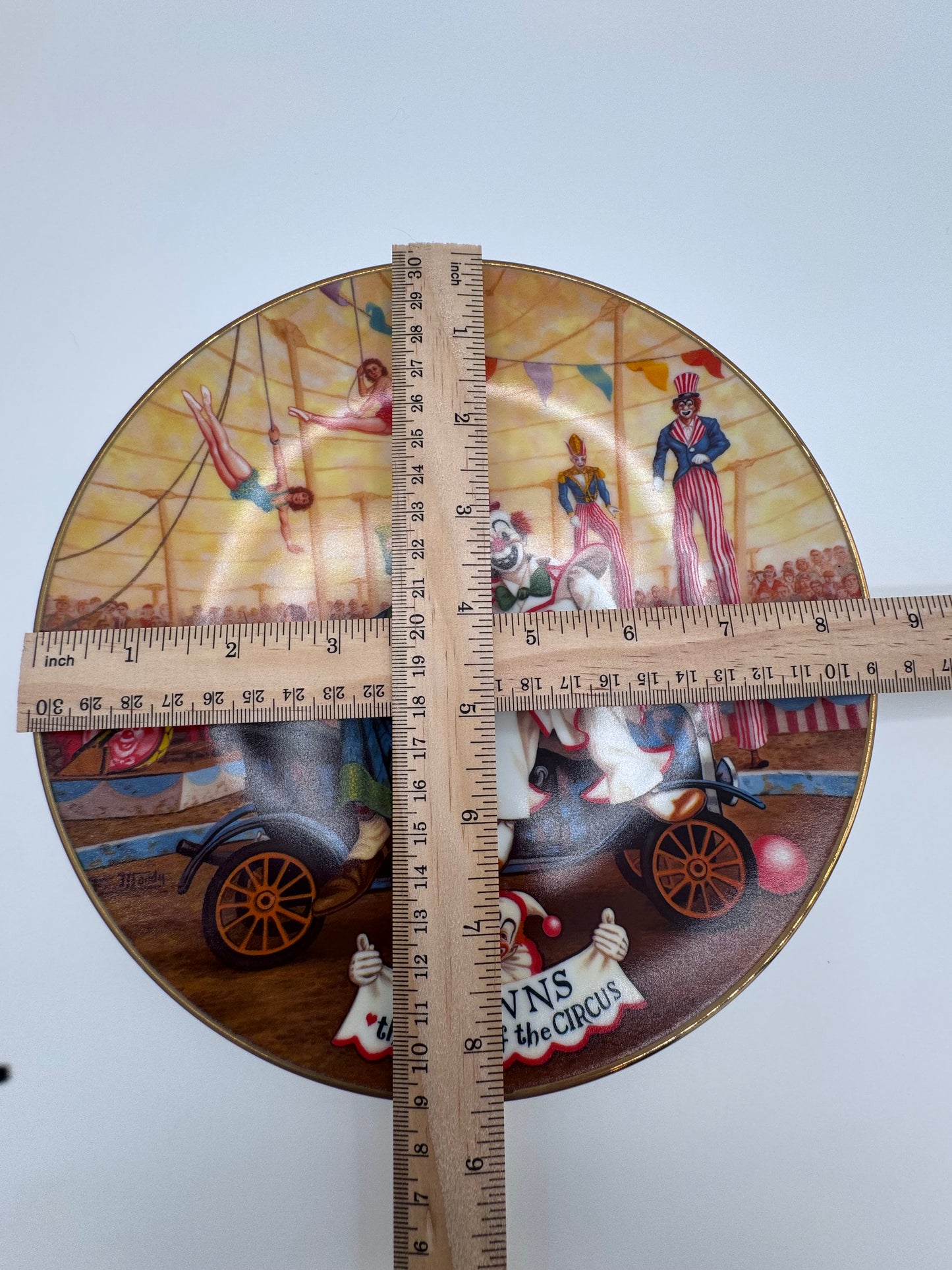 Clowns The Greatest Show On Earth 1982 Collector Plate